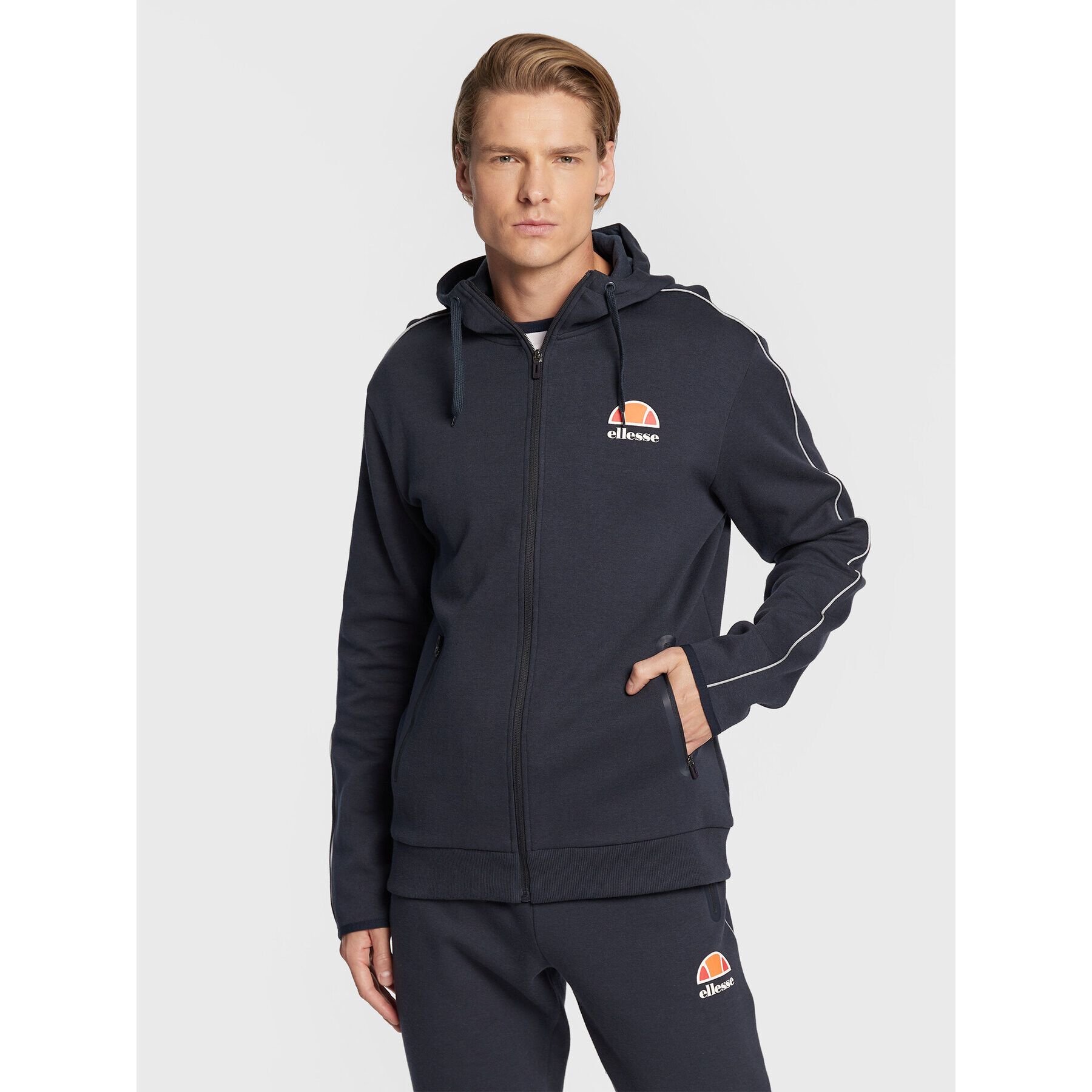 Ellesse Bluză Ornari SXG09896 Bleumarin Regular Fit - Pled.ro