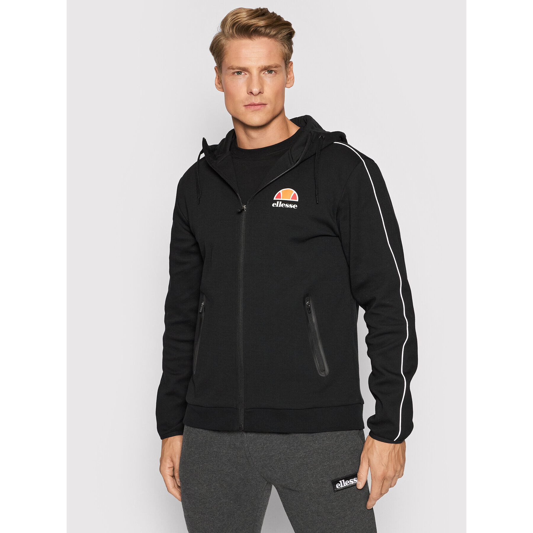 Ellesse Bluză Ornari SXG09896 Negru Regular Fit - Pled.ro