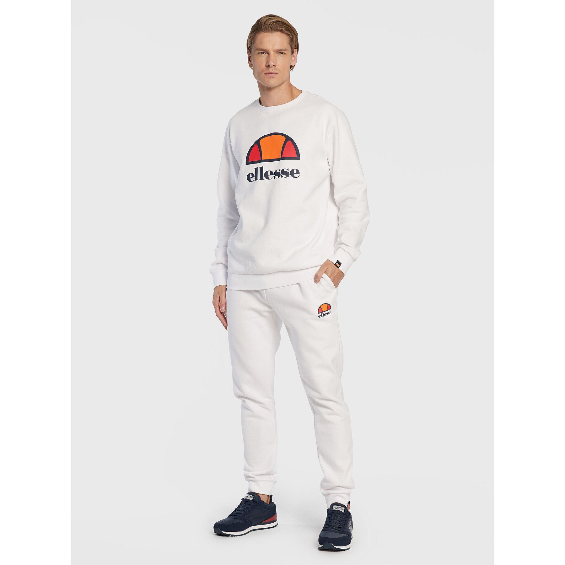 Ellesse Bluză Perc SXG12638 Alb Regular Fit - Pled.ro