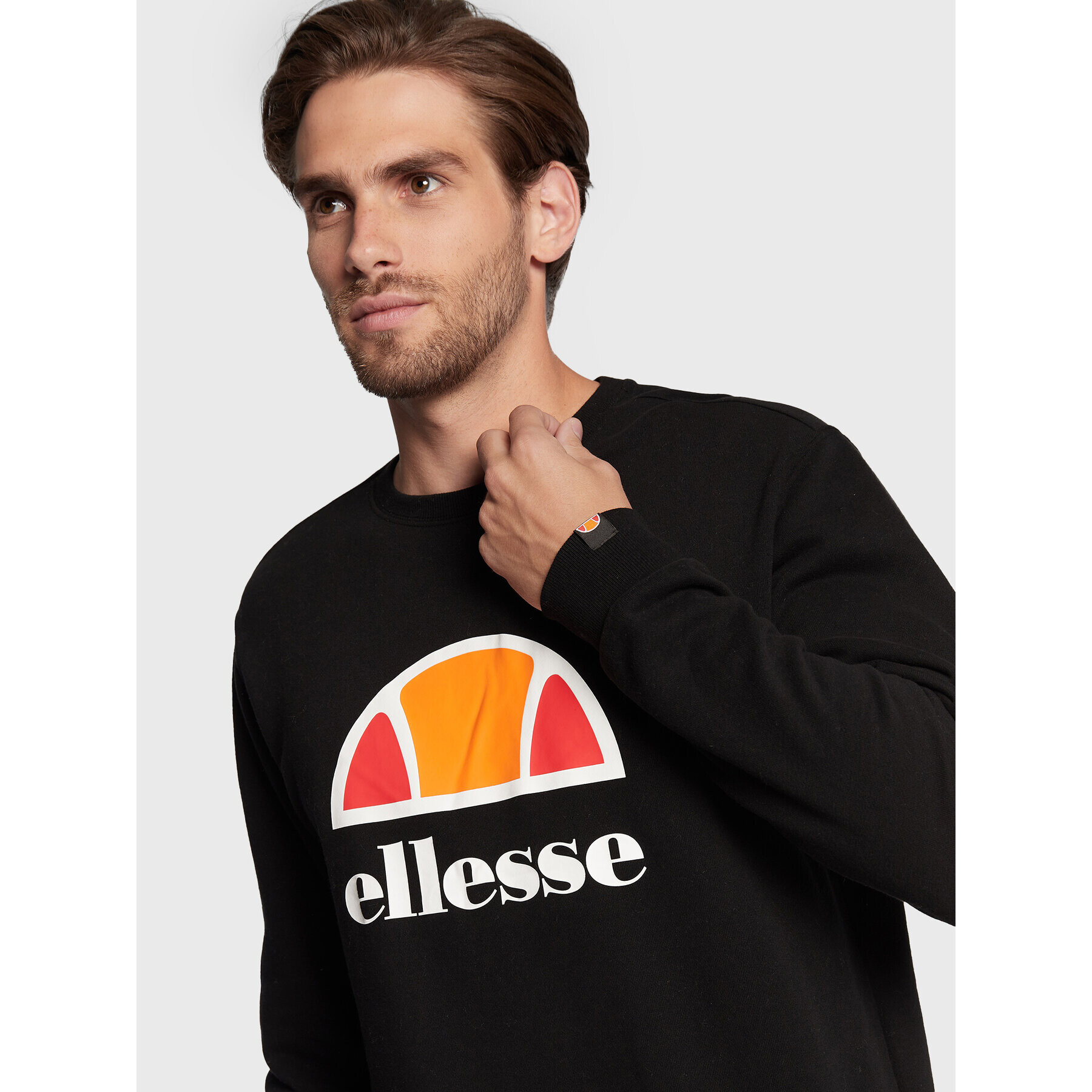 Ellesse Bluză Perc SXG12638 Negru Regular Fit - Pled.ro