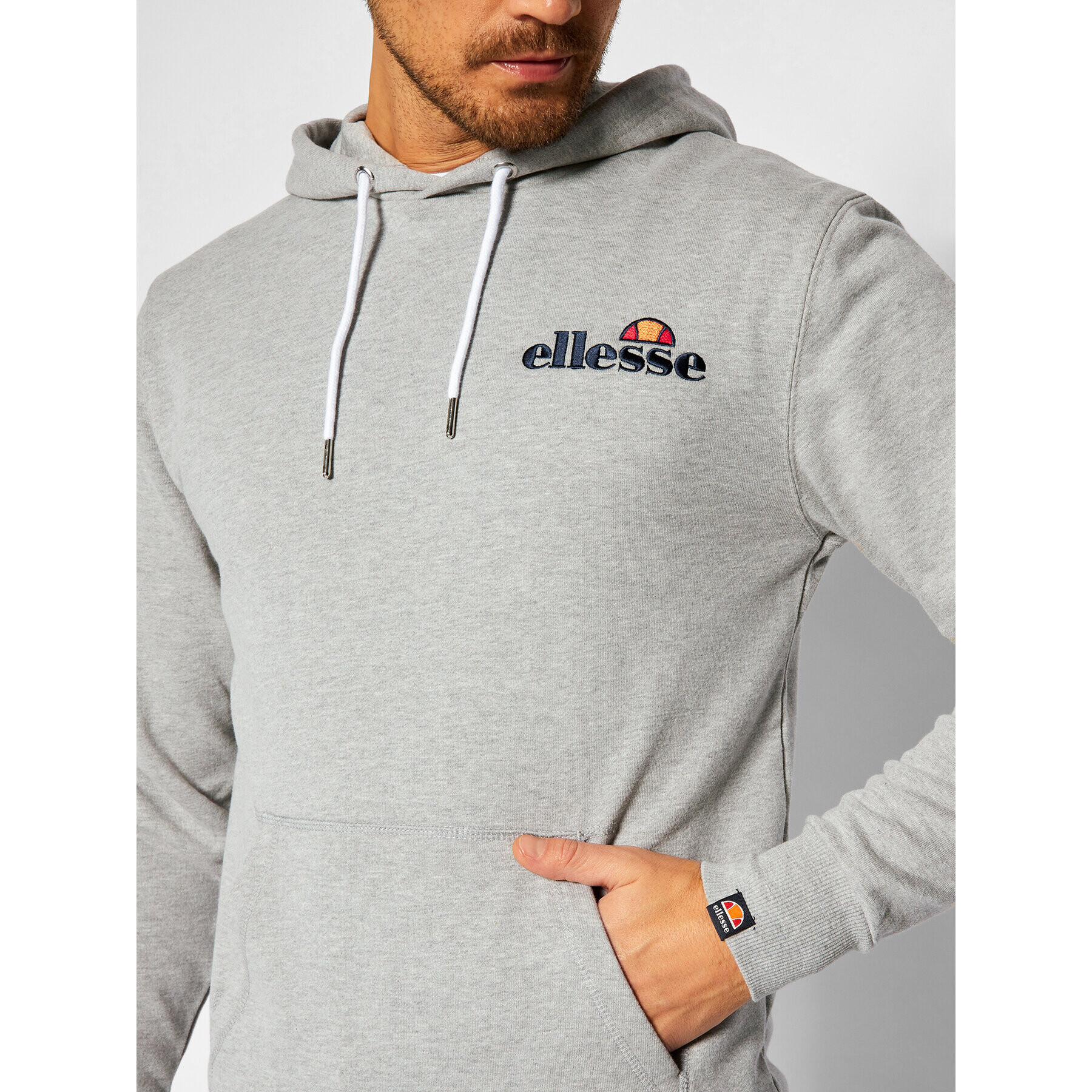 Ellesse Bluză Primero SHS08781 Gri Regular Fit - Pled.ro