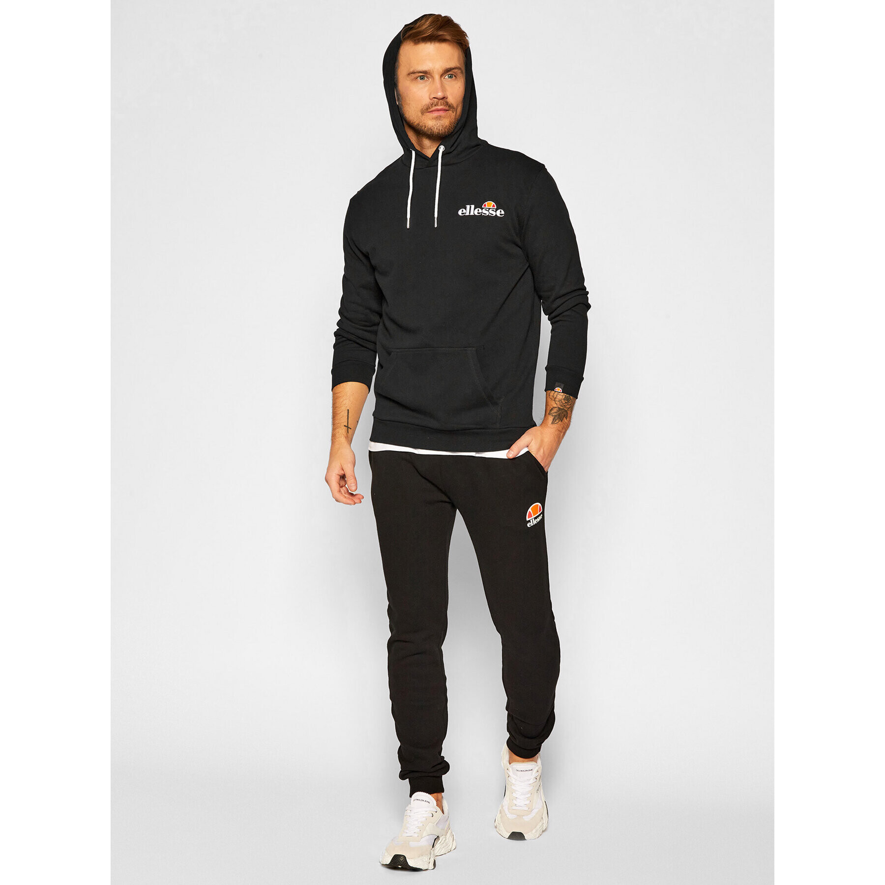 Ellesse Bluză Primero SHS08781 Negru Regular Fit - Pled.ro