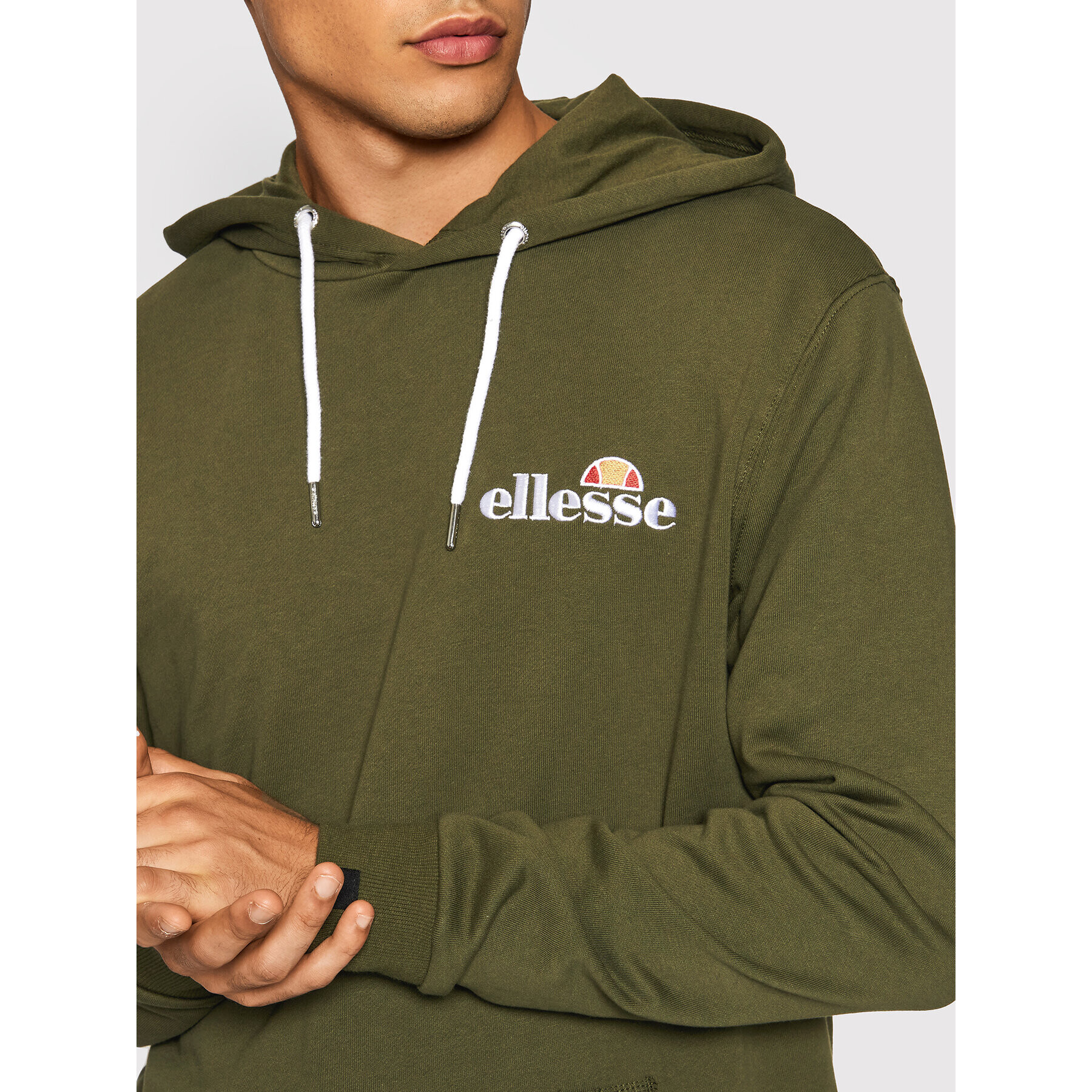 Ellesse Bluză Primero SHS08781 Verde Regular Fit - Pled.ro