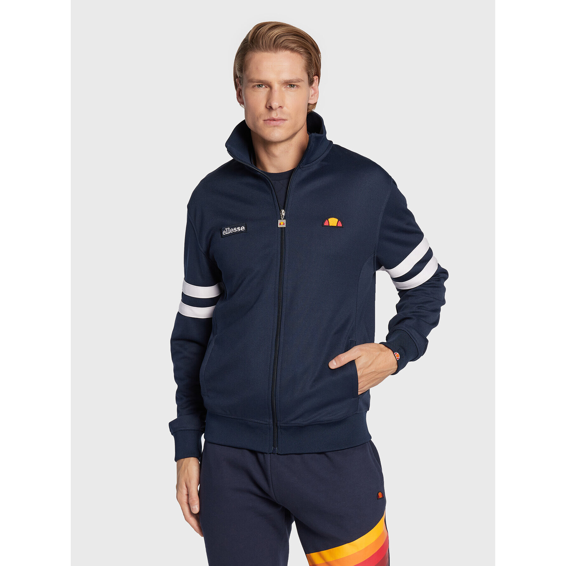 Ellesse Bluză Roma SHN14703 Bleumarin Regular Fit - Pled.ro