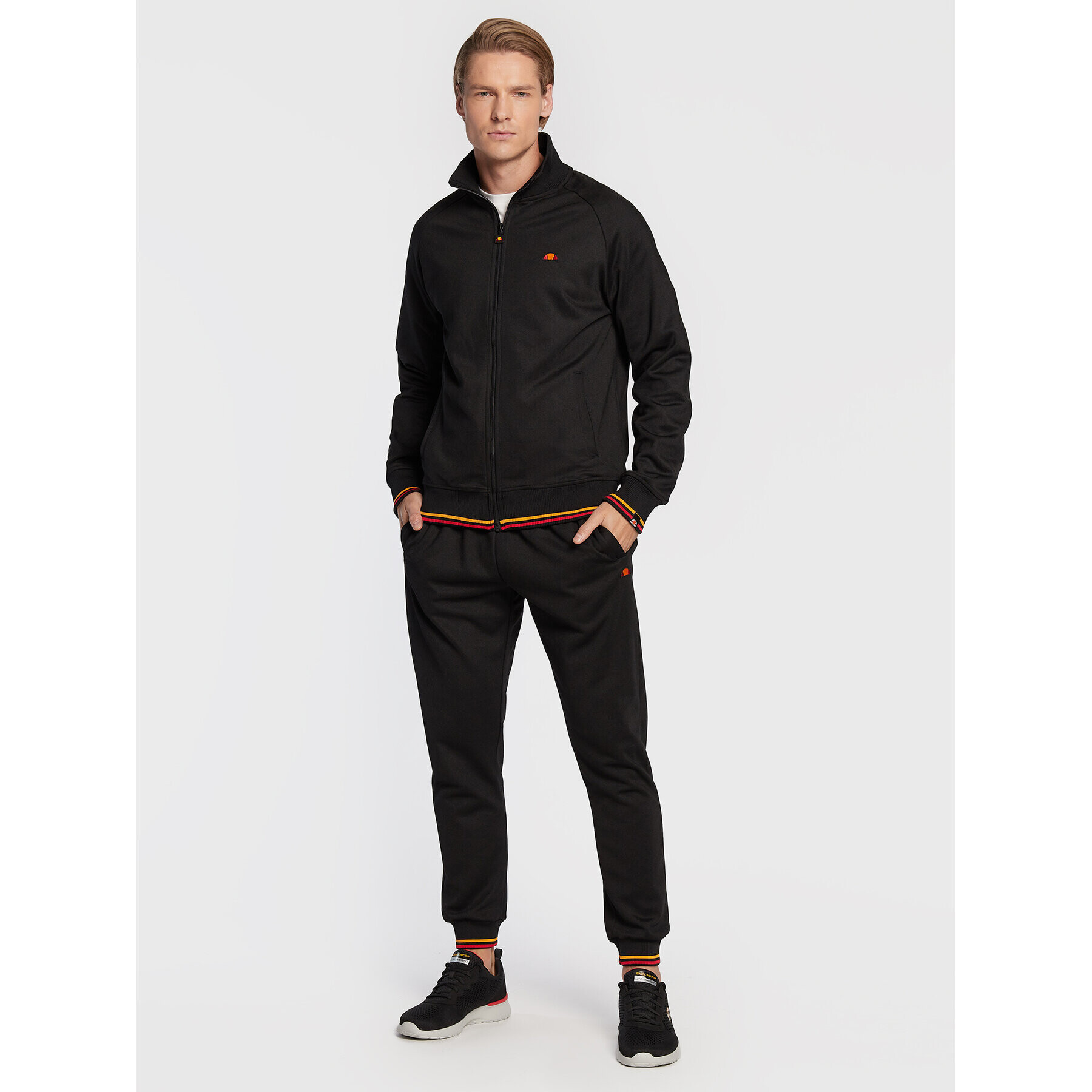 Ellesse Bluză Rome SHP16444 Negru Regular Fit - Pled.ro