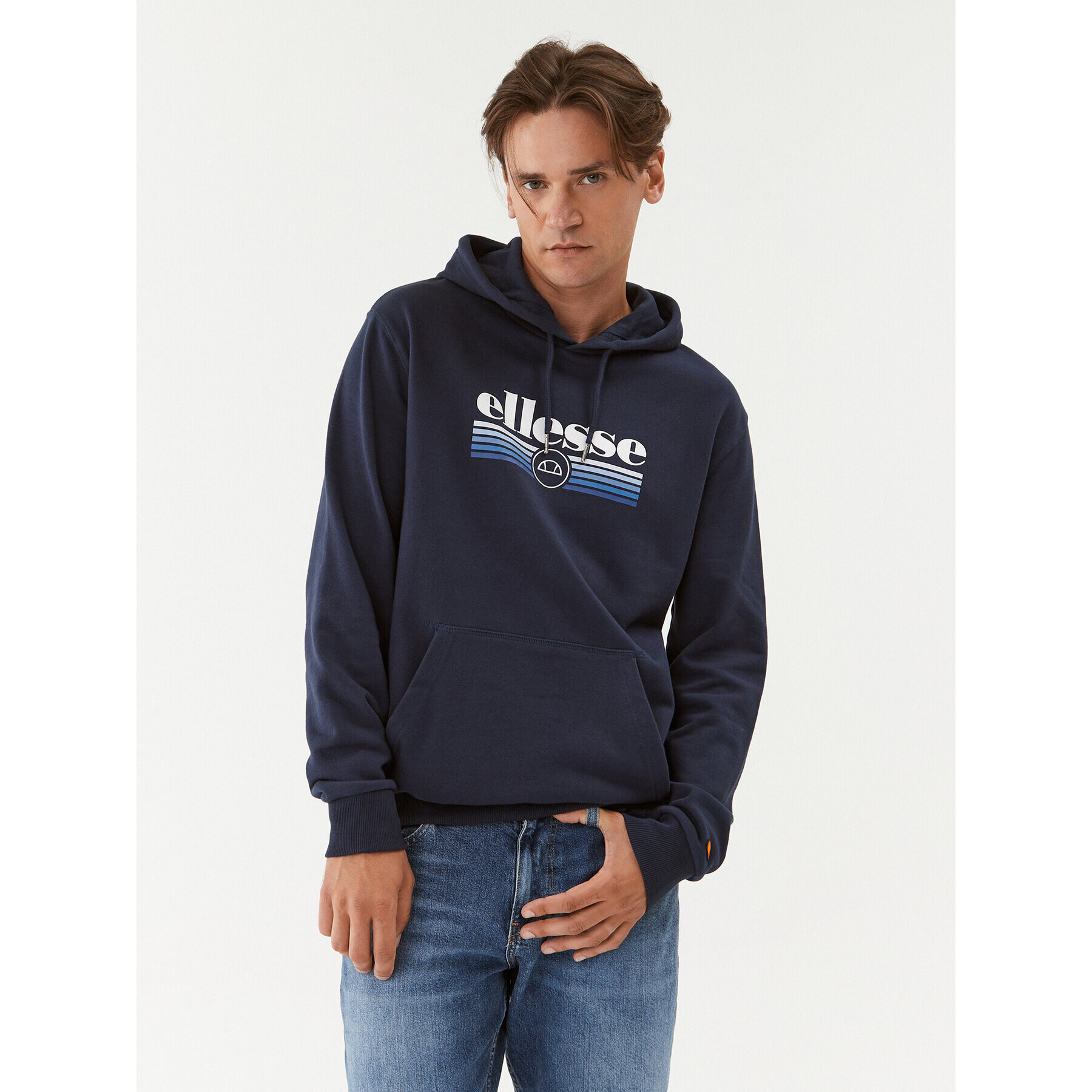 Ellesse Bluză SHQ16835 Bleumarin Regular Fit - Pled.ro