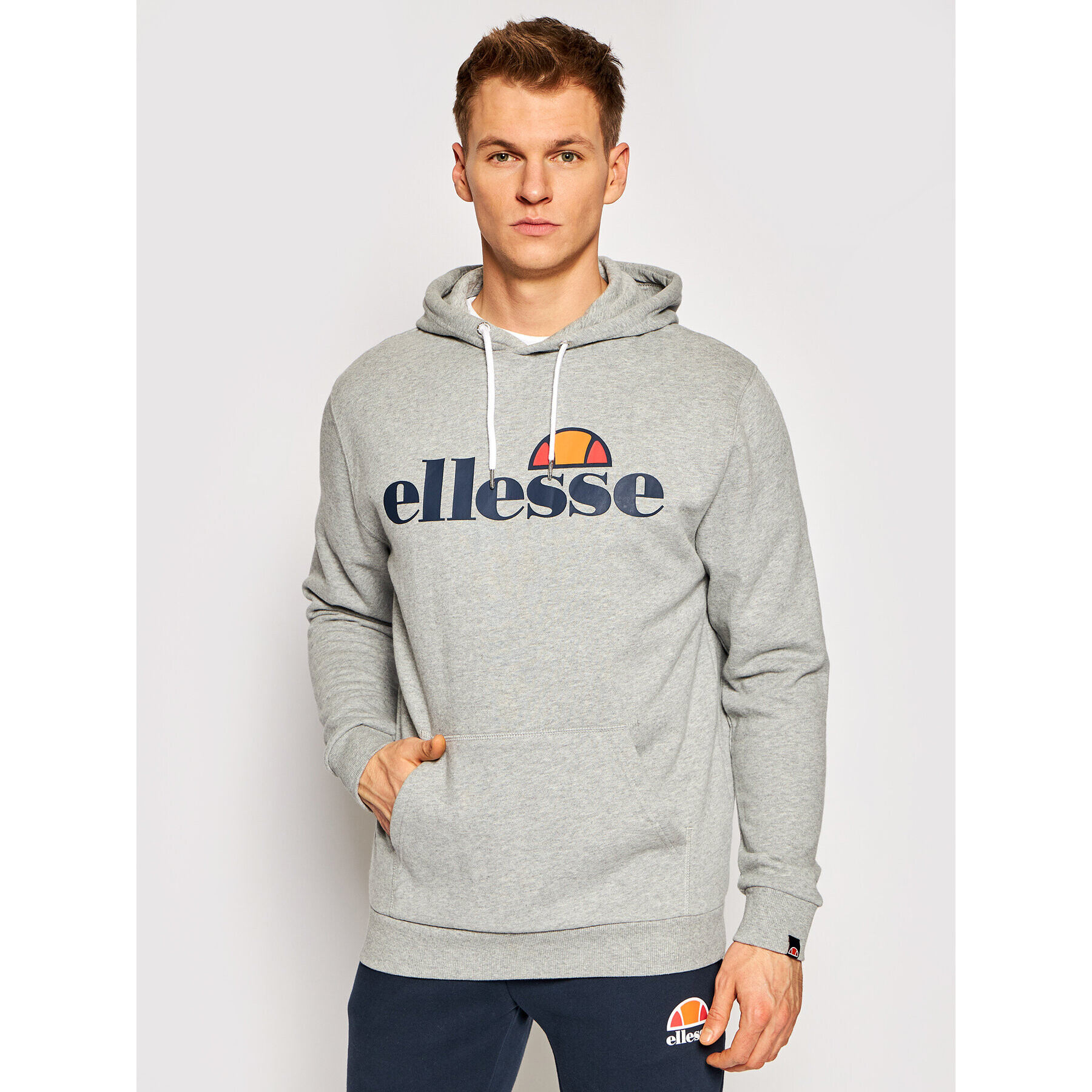 Ellesse Bluză Sl Gottero Oh Gri Regular Fit - Pled.ro