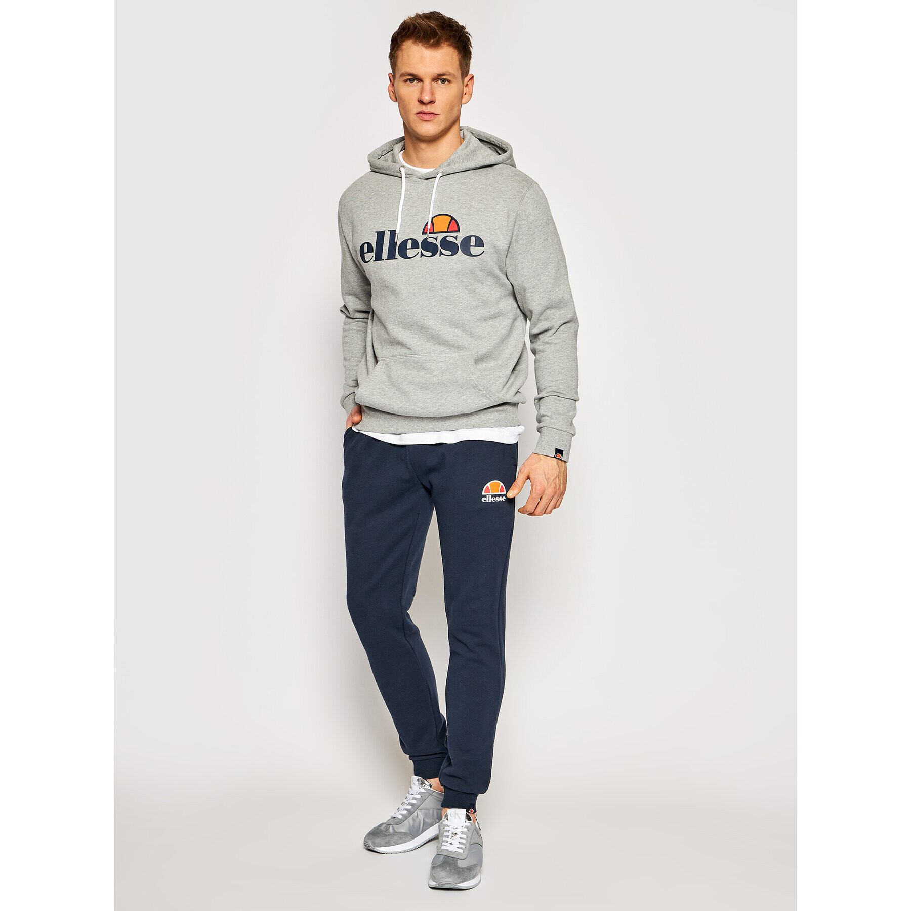 Ellesse Bluză Sl Gottero Oh Gri Regular Fit - Pled.ro