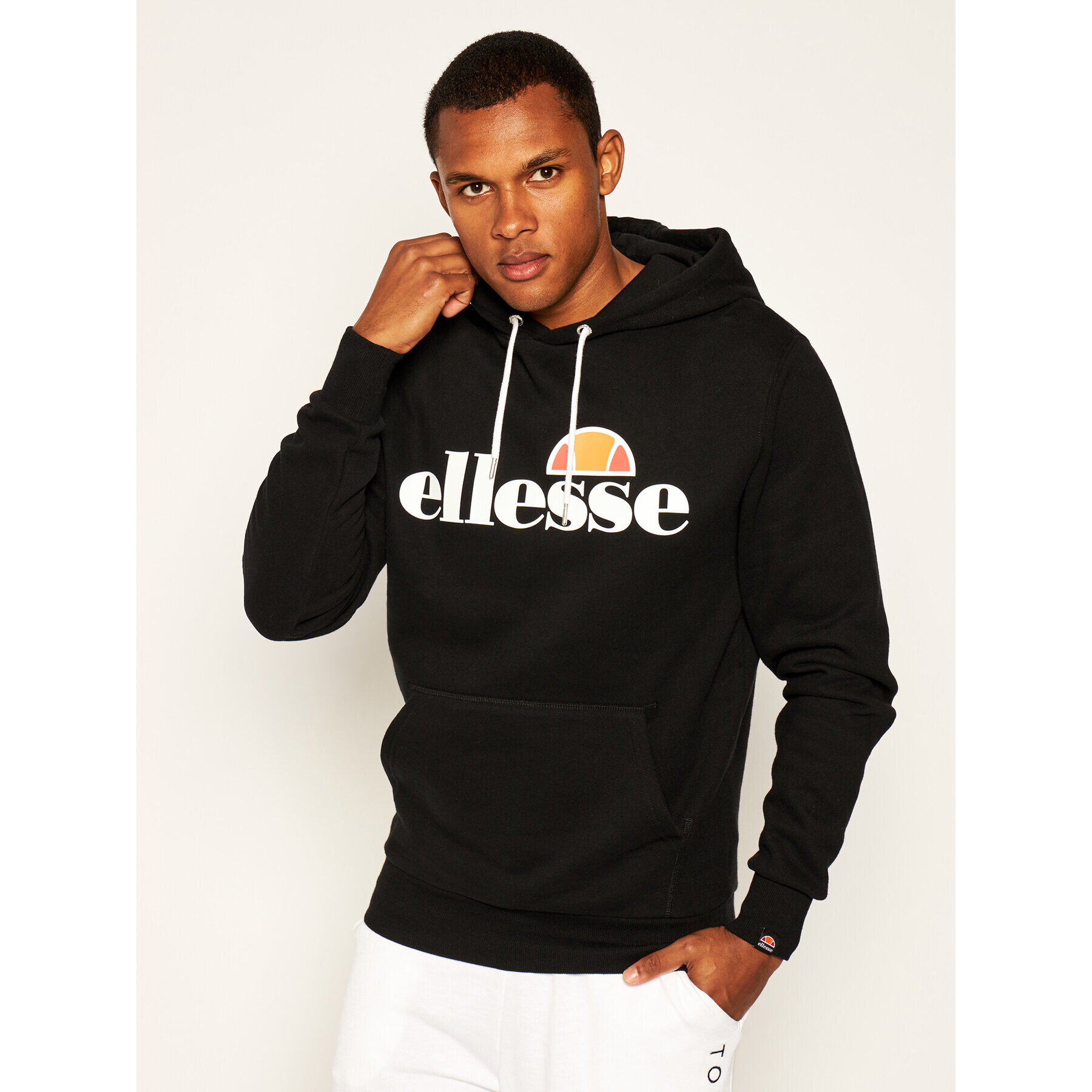 Ellesse Bluză Sl Gottero Oh SHC07407 Negru Regular Fit - Pled.ro