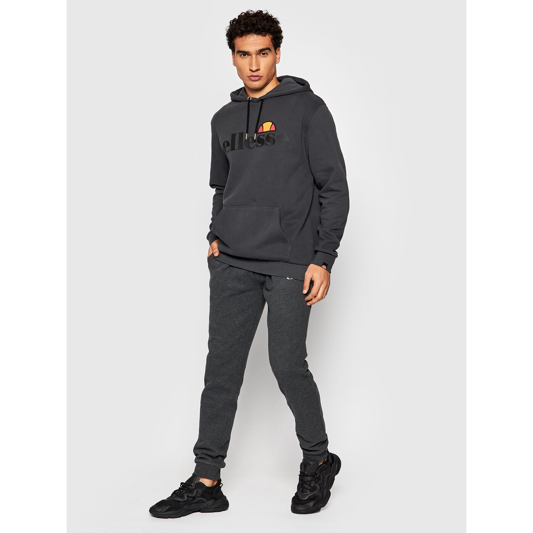 Ellesse Bluză Sl Gottero Oh SHK07407 Gri Regular Fit - Pled.ro