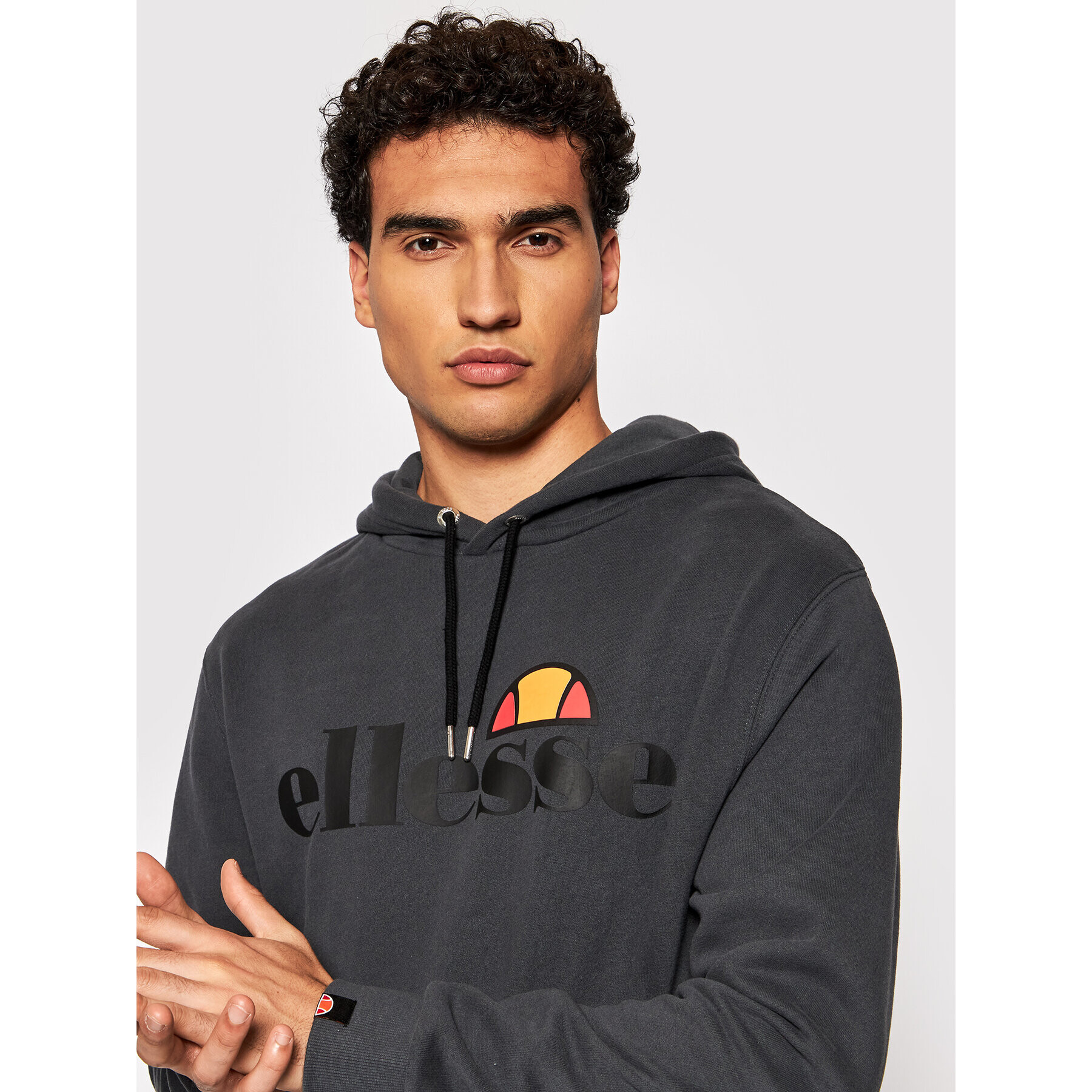 Ellesse Bluză Sl Gottero Oh SHK07407 Gri Regular Fit - Pled.ro