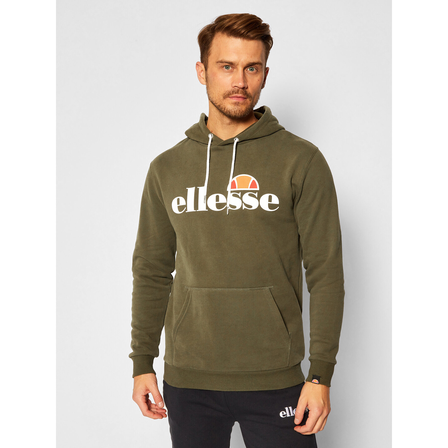 Ellesse Bluză Sl Gottero SHC07407 Verde Loose Fit - Pled.ro