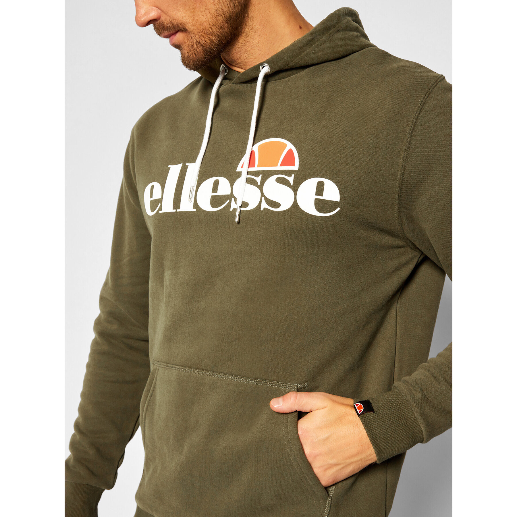 Ellesse Bluză Sl Gottero SHC07407 Verde Loose Fit - Pled.ro