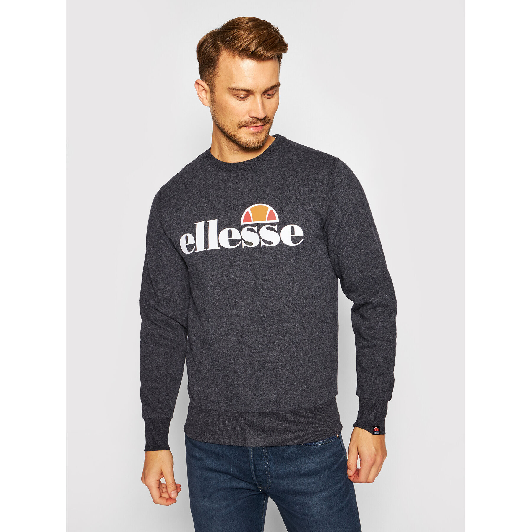 Ellesse Bluză Sl Succiso SHC07930 Gri Regular Fit - Pled.ro