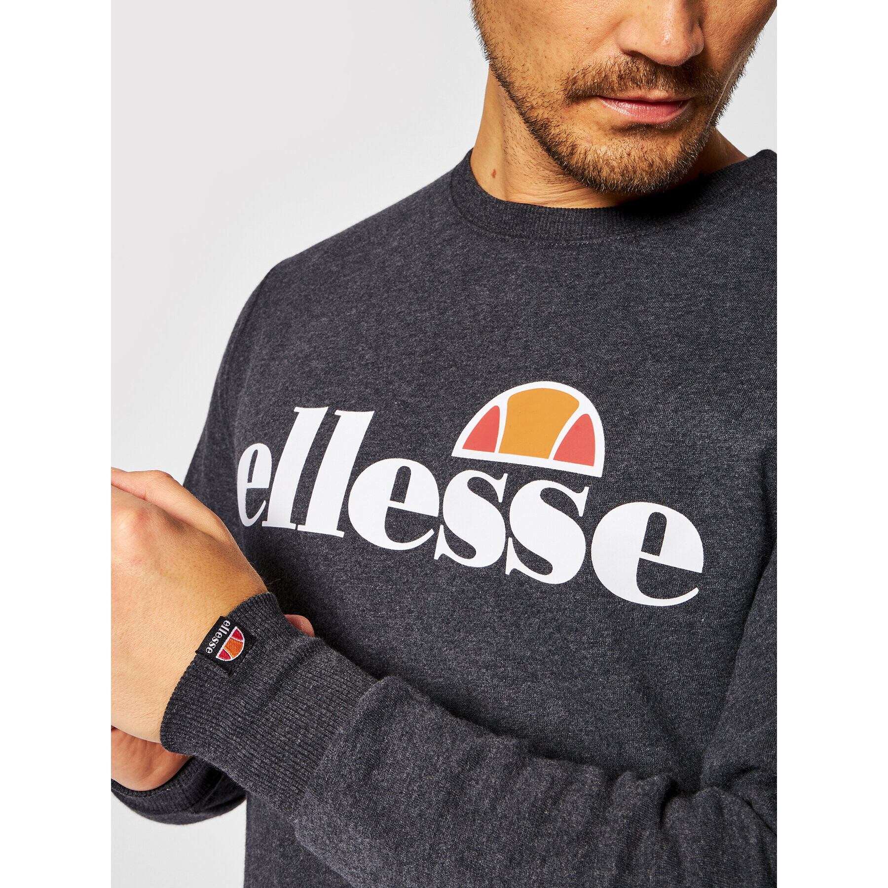 Ellesse Bluză Sl Succiso SHC07930 Gri Regular Fit - Pled.ro