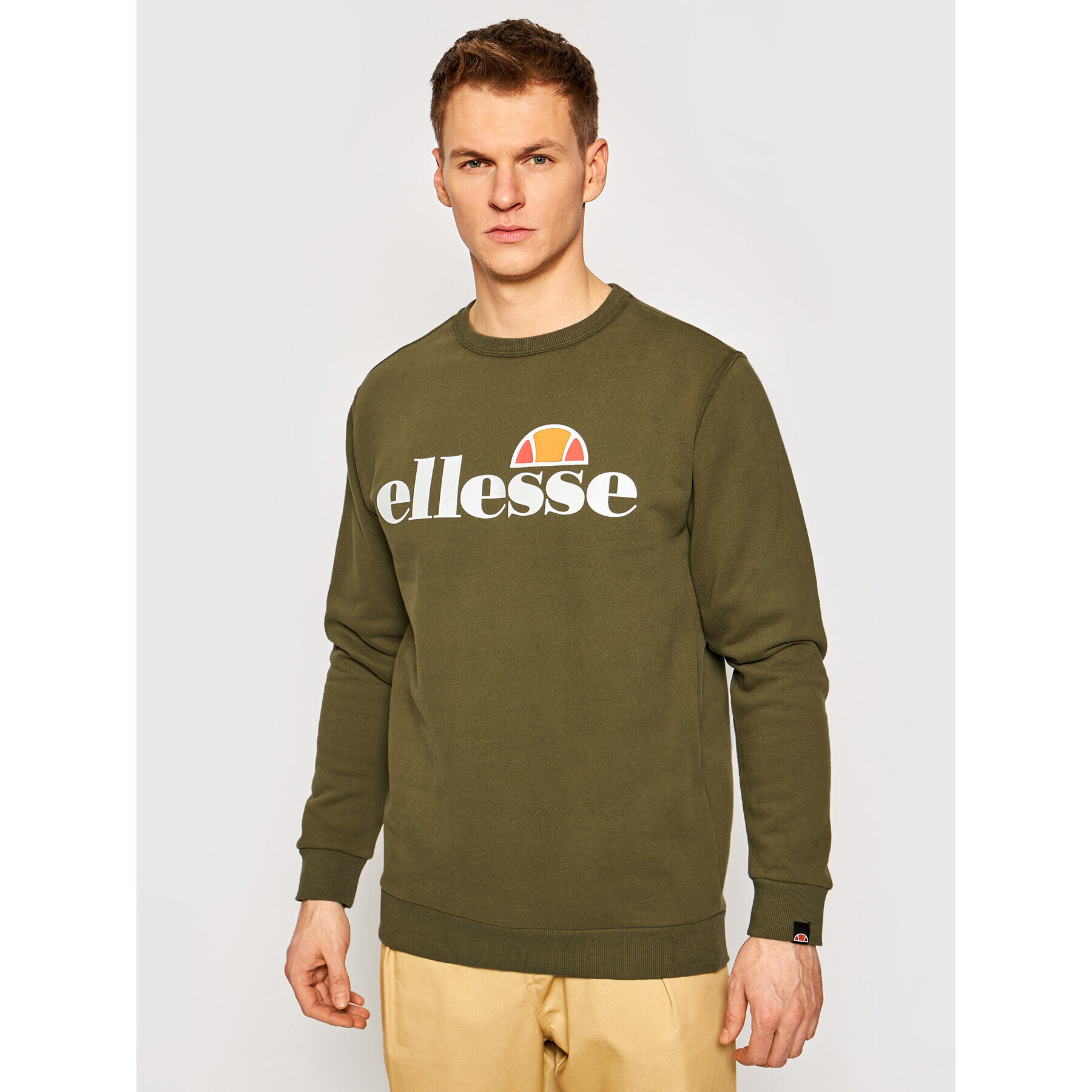 Ellesse Bluză Sl Succiso SHC07930 Verde Regular Fit - Pled.ro