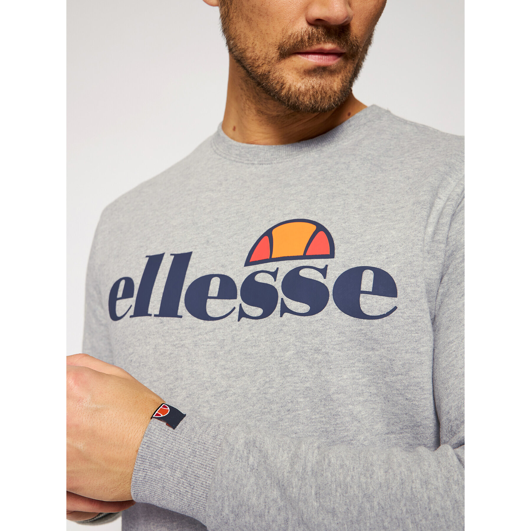 Ellesse Bluză Succiso SHC07930 Gri Regular Fit - Pled.ro