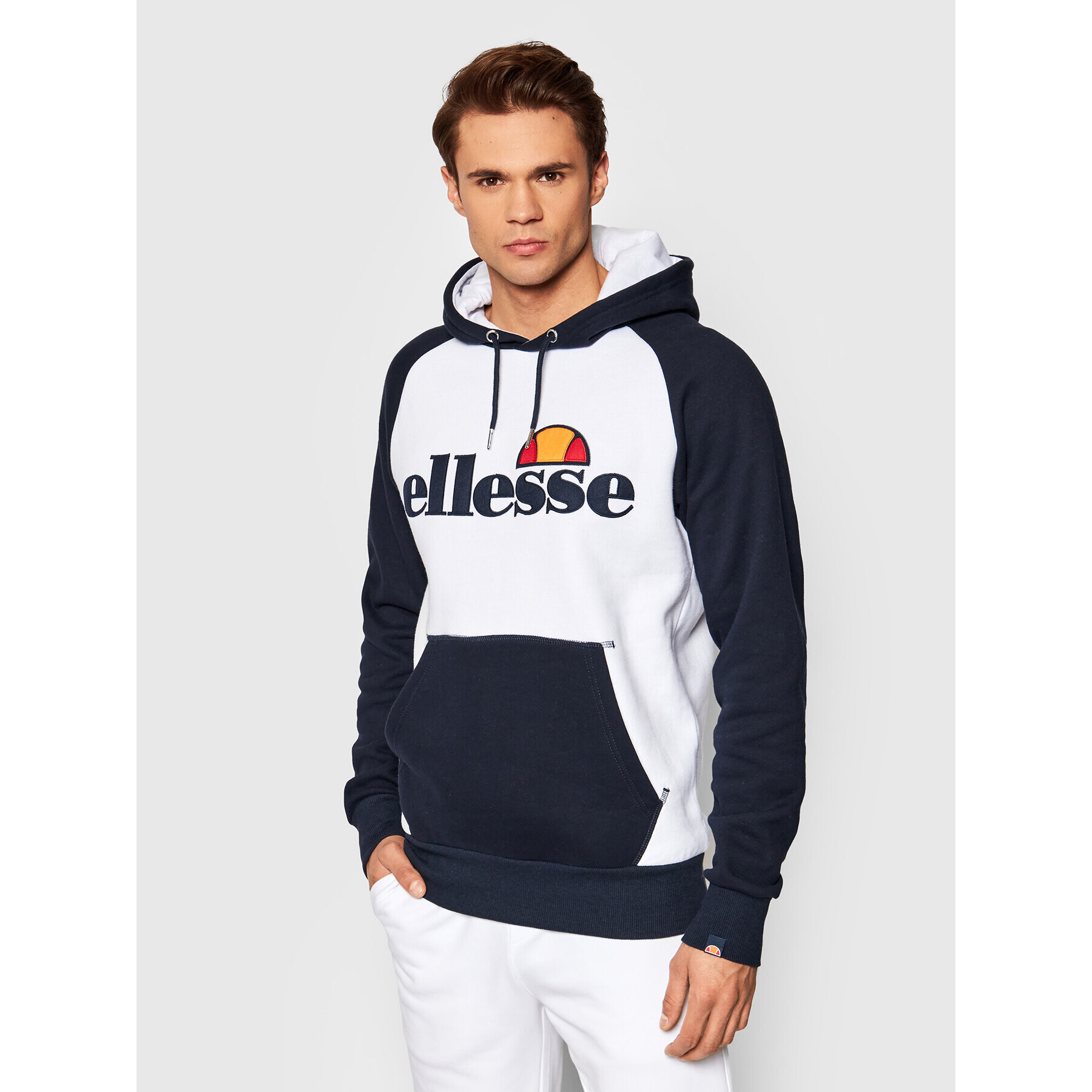 Ellesse Bluză Taliamento SHC07394 Alb Regular Fit - Pled.ro