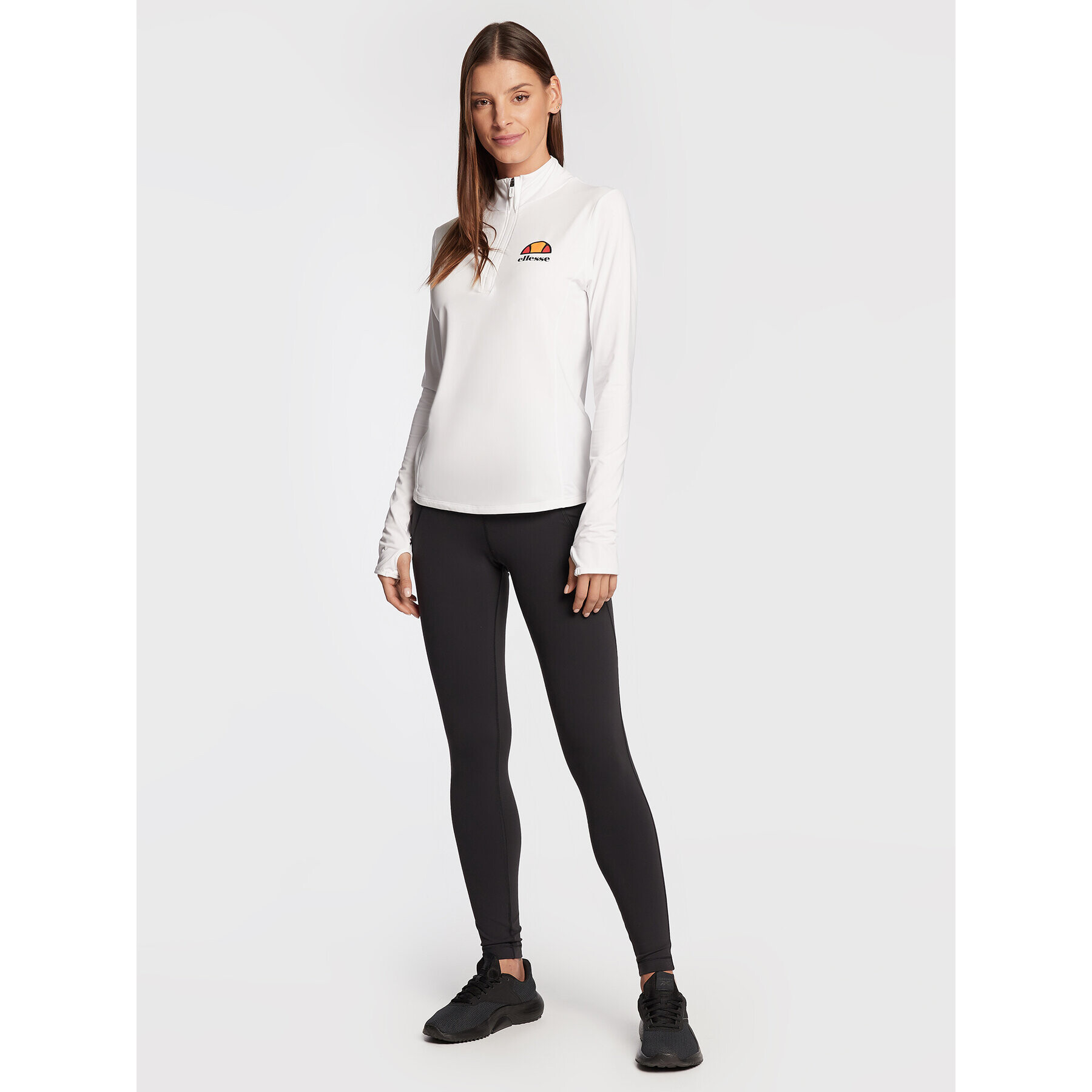 Ellesse Bluză tehnică Sofira SRG09915 Alb Compressive Fit - Pled.ro