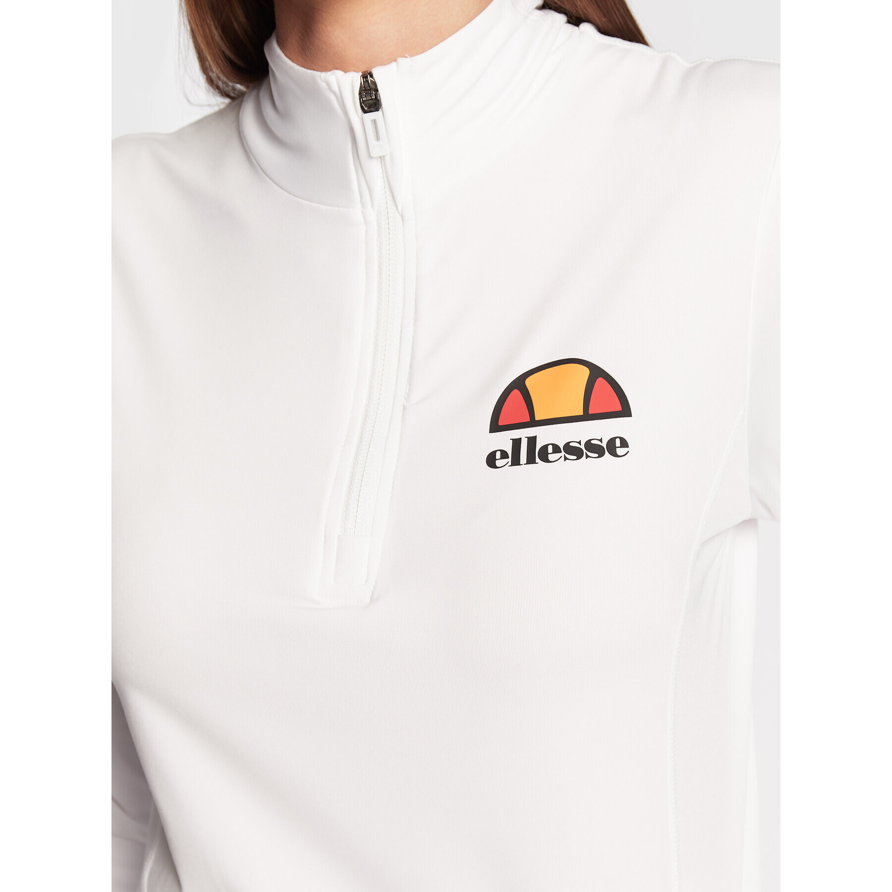 Ellesse Bluză tehnică Sofira SRG09915 Alb Compressive Fit - Pled.ro