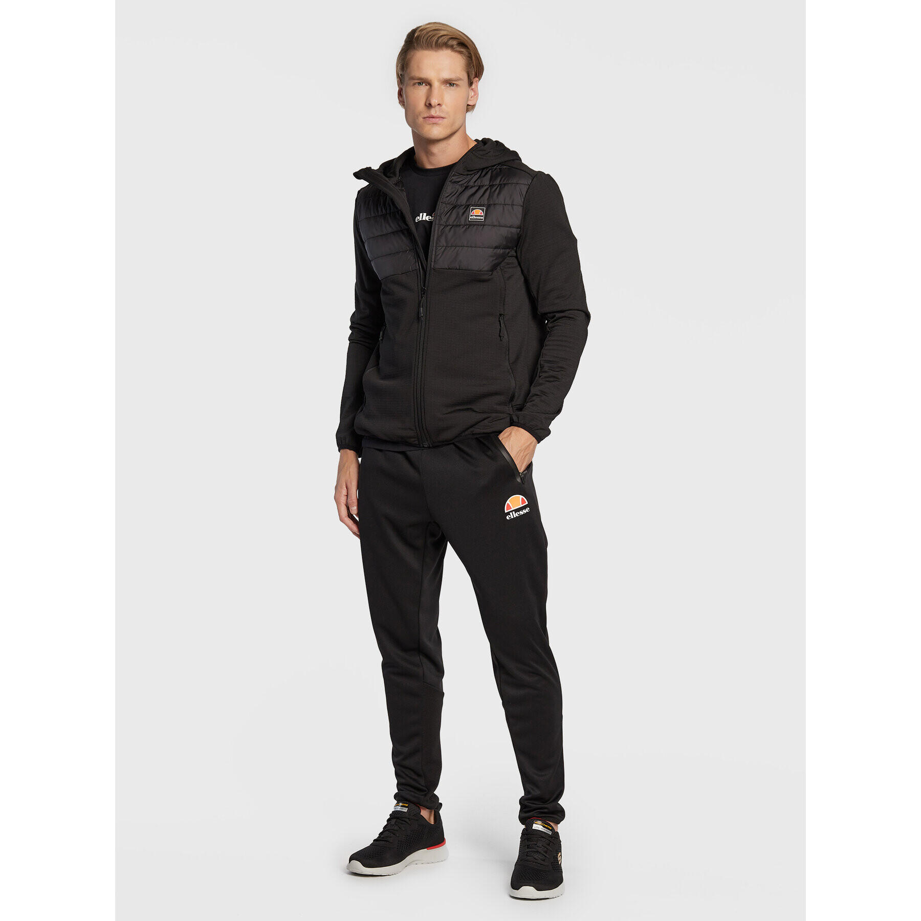 Ellesse Bluză Tetria SHP16059 Negru Regular Fit - Pled.ro