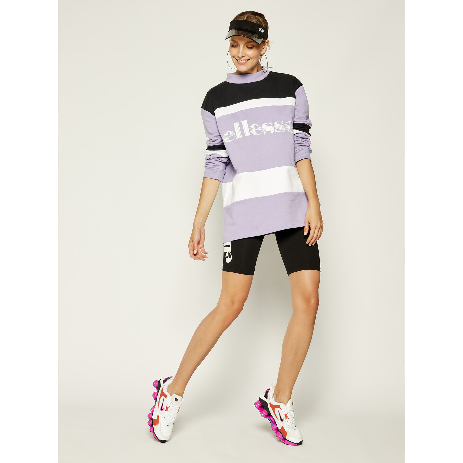 Ellesse Bluză Tobis SGE08423 Violet Regular Fit - Pled.ro