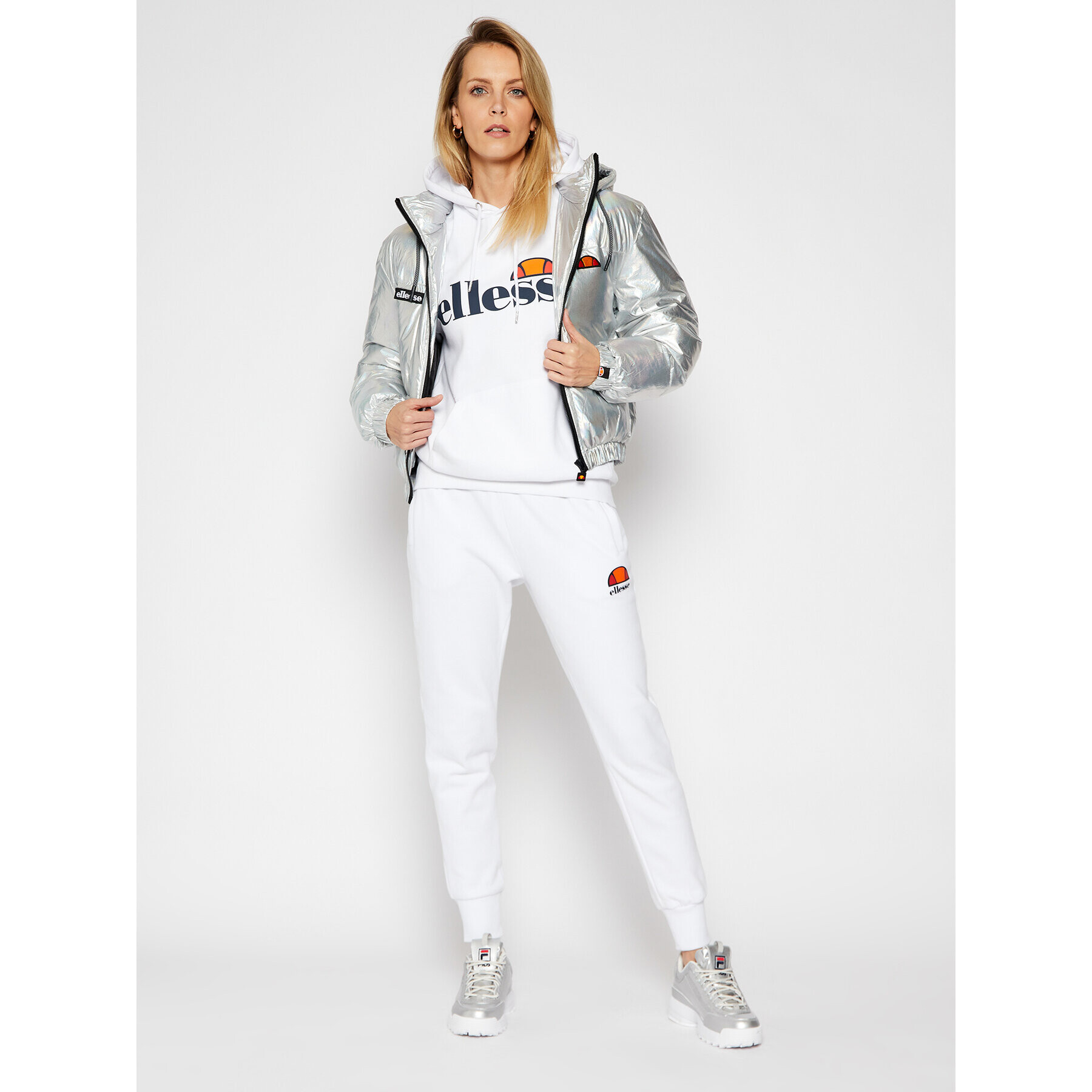 Ellesse Bluză Torcies Oh SGS03244 Alb Regular Fit - Pled.ro