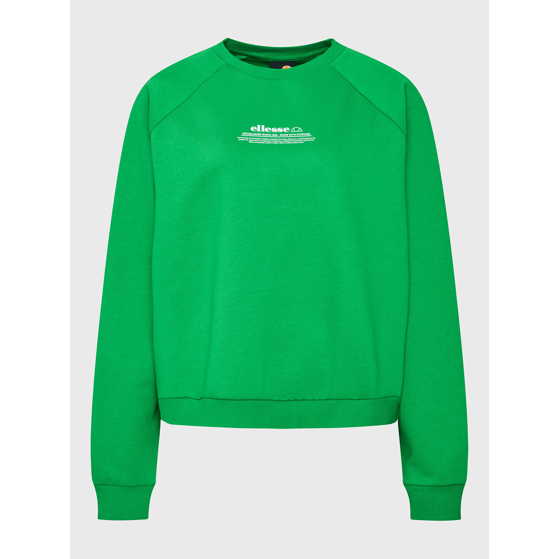 Ellesse Bluză Unisex Favaretto SGP16250 Verde Regular Fit - Pled.ro