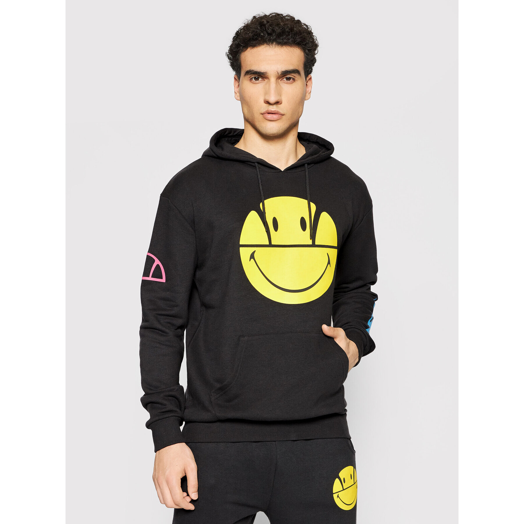 Ellesse Bluză Unisex SMILEY Joyoso SML13080 Gri Regular Fit - Pled.ro