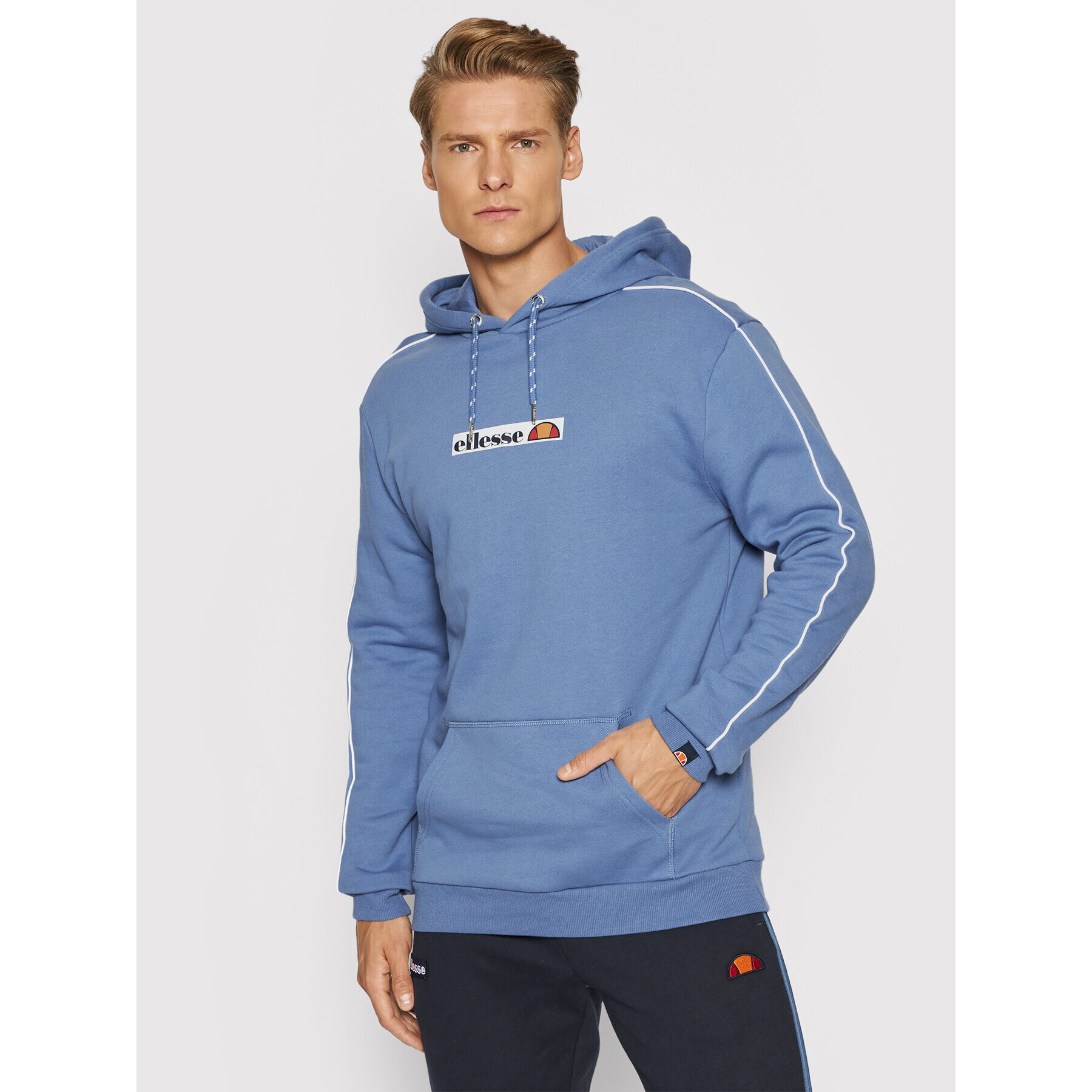 Ellesse Bluză Viridus SHK12190 Albastru Regular Fit - Pled.ro