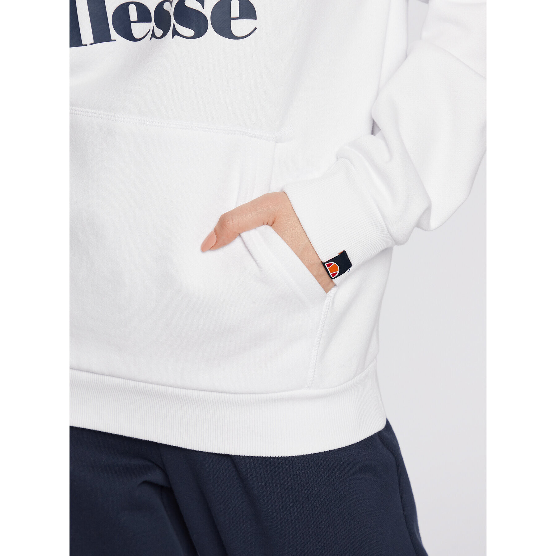 Ellesse Bluză Yuffie SRK12901 Alb Regular Fit - Pled.ro