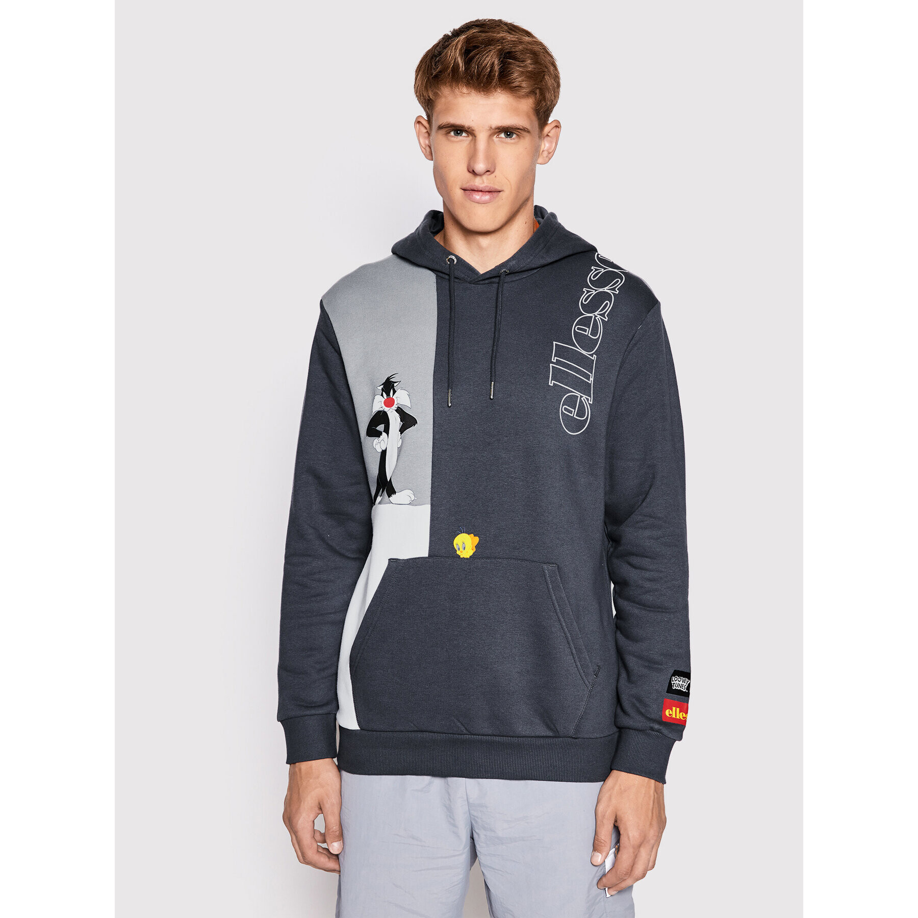 Ellesse Bluză LOONEY TUNES Manioo SML15224 Albastru Regular Fit - Pled.ro