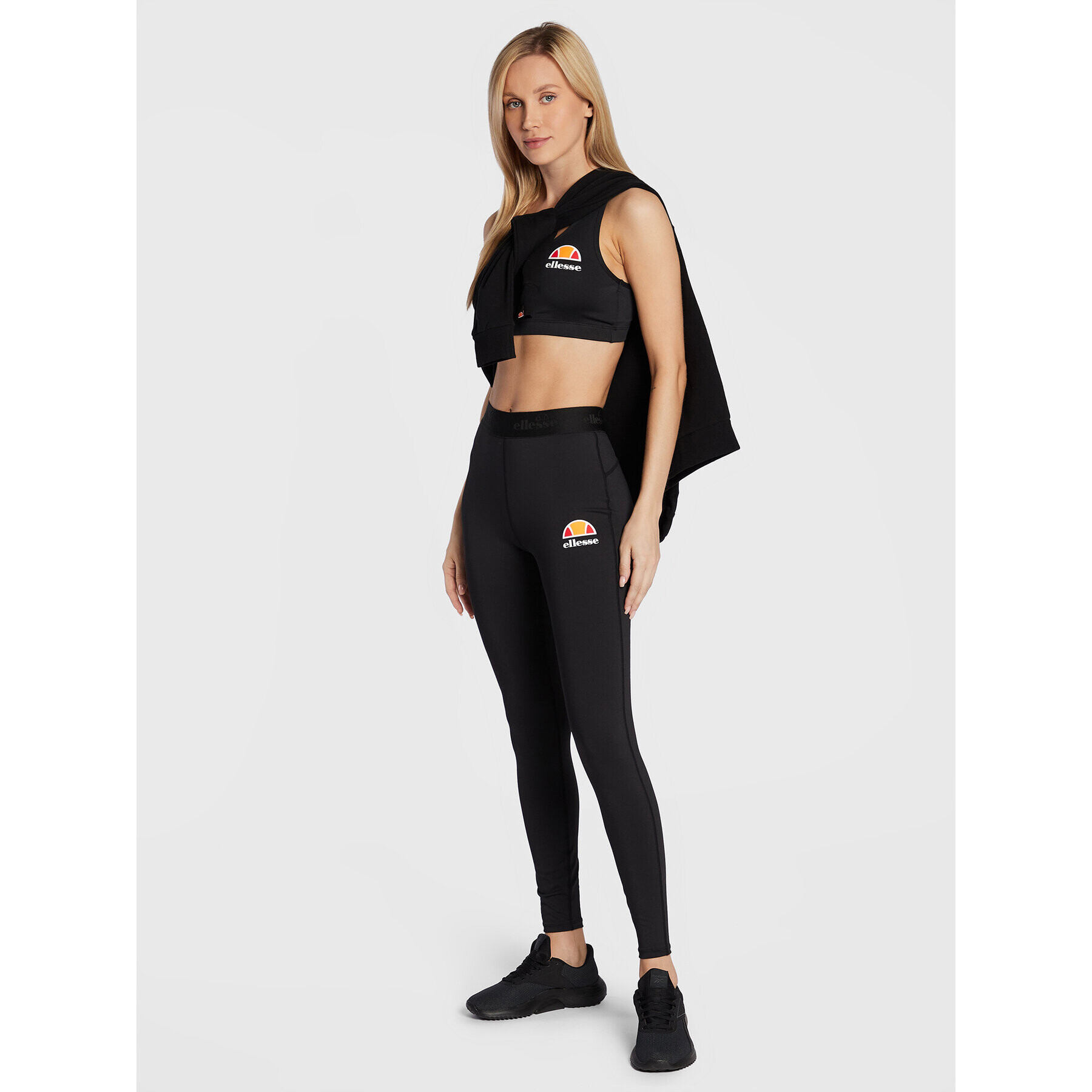 Ellesse Colanți Quintino SRG09918 Negru Slim Fit - Pled.ro