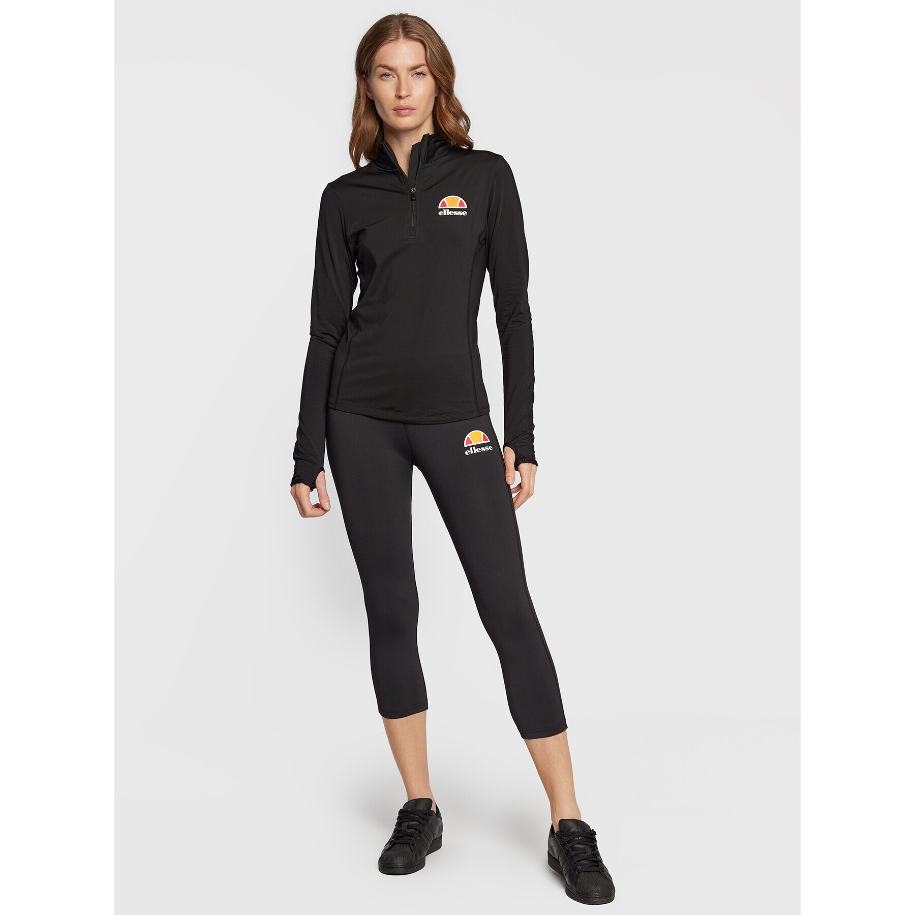 Ellesse Colanți Vanoni SRG09917 Negru Slim Fit - Pled.ro