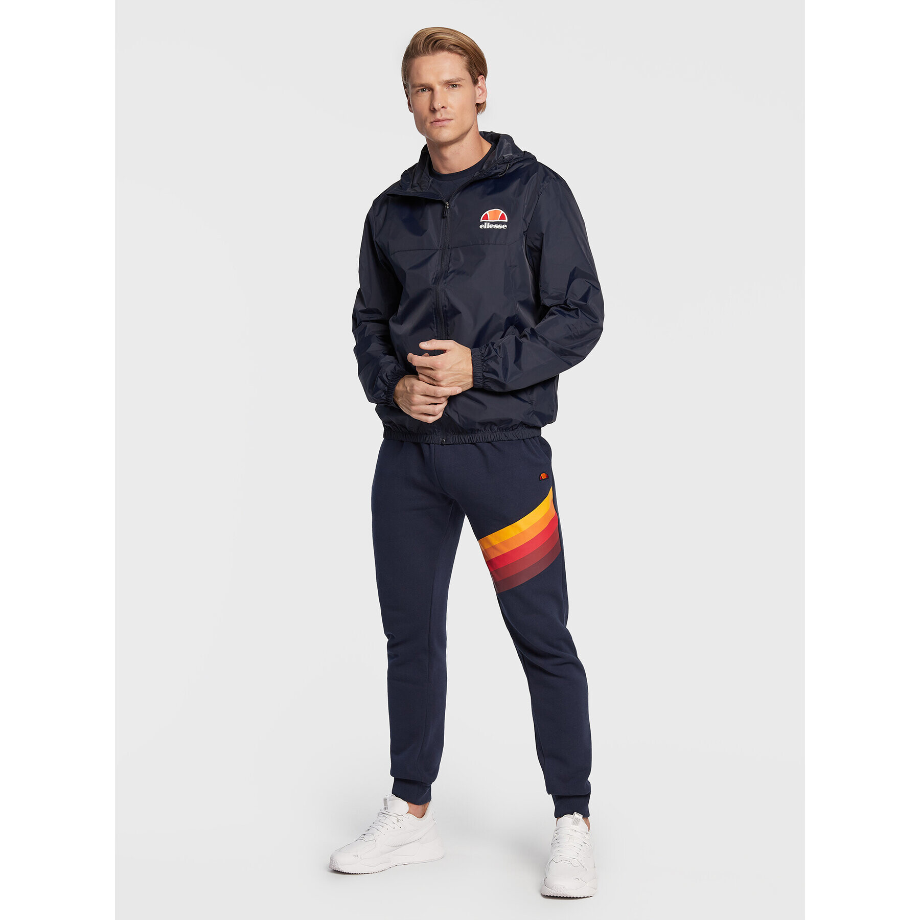 Ellesse Geacă de vânt Moralez SXG13654 Bleumarin Regular Fit - Pled.ro