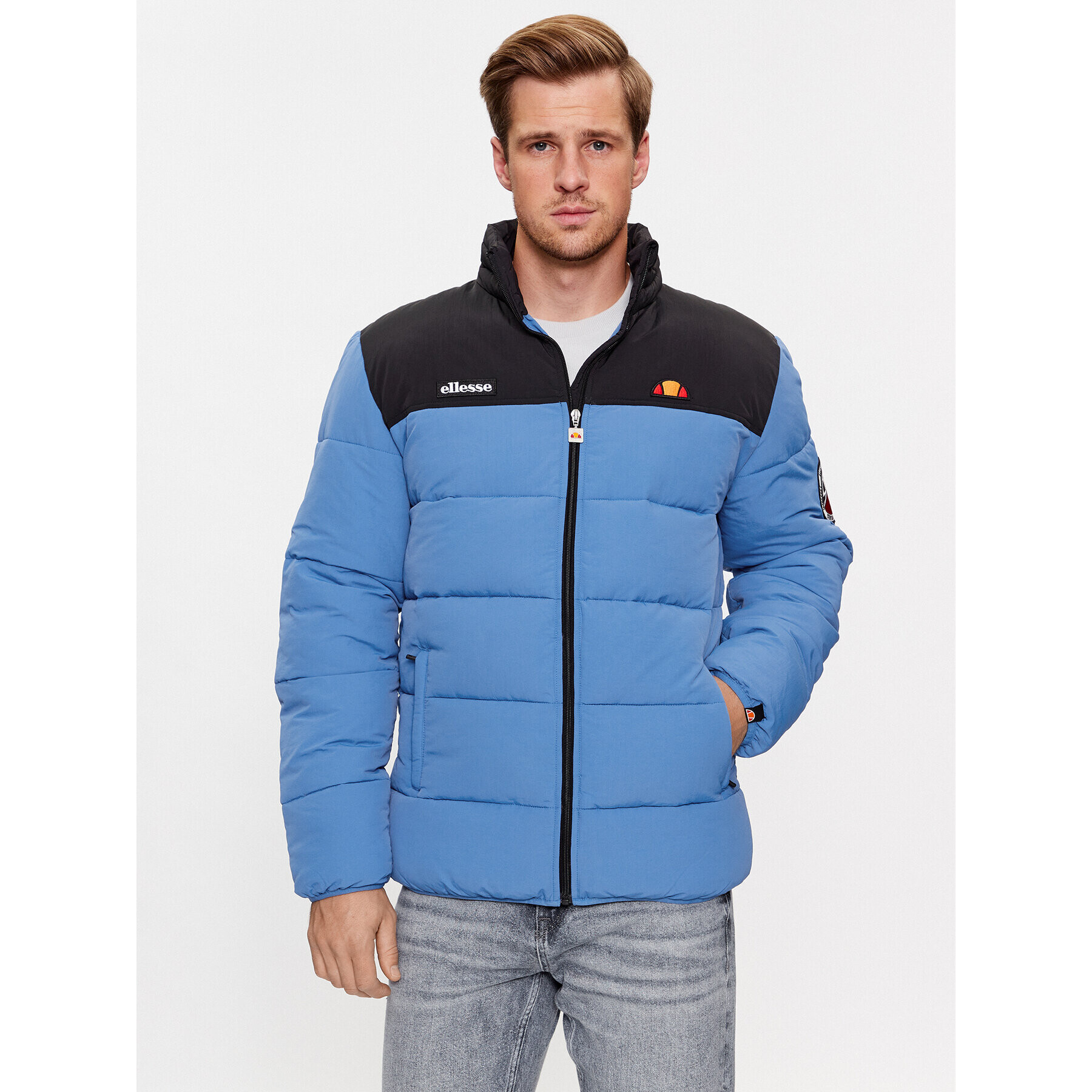 Ellesse Geacă din puf Nebula SHR12789 Albastru Regular Fit - Pled.ro