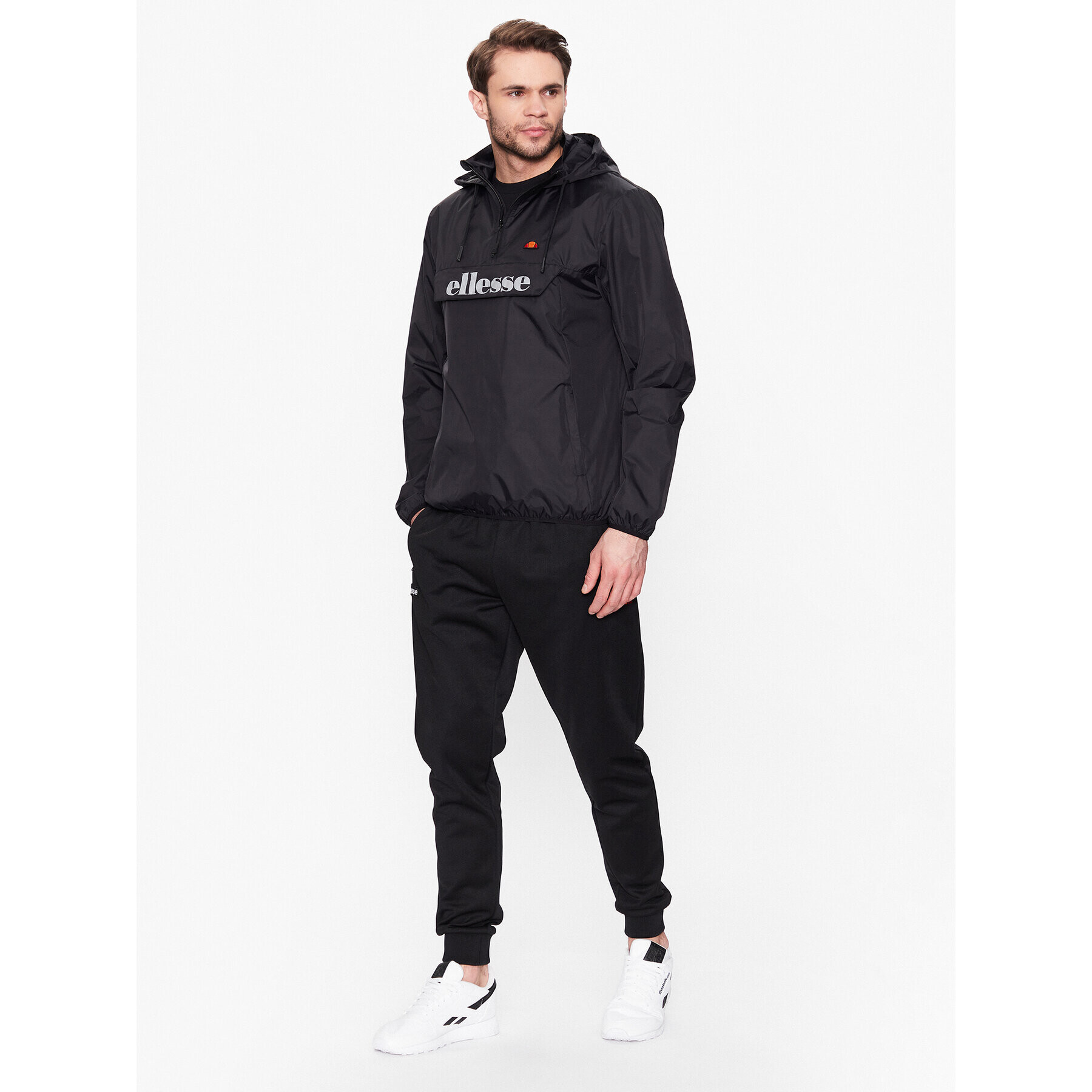 Ellesse Geacă fără fermoar Acea Oh SHR17782 Negru Regular Fit - Pled.ro