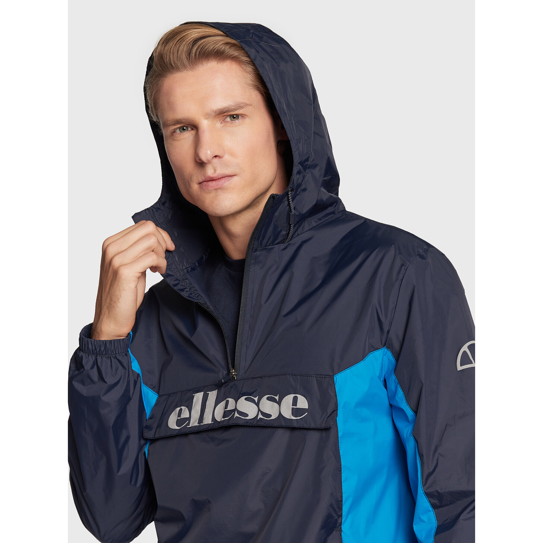 Ellesse Geacă fără fermoar Aceras SHK13435 Bleumarin Regular Fit - Pled.ro