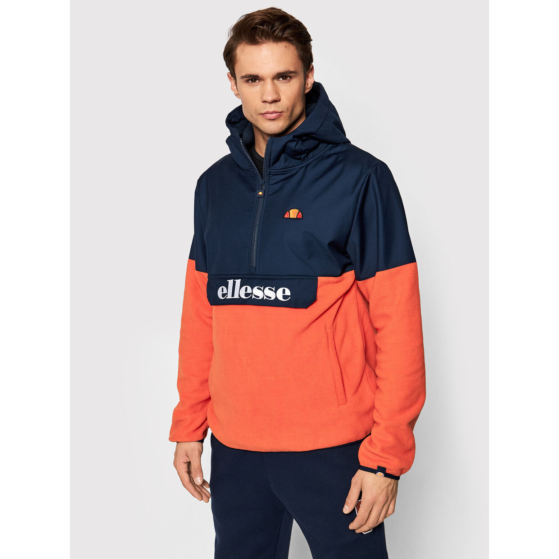 Ellesse Geacă fără fermoar Freccia SHK09756 Portocaliu Regular Fit - Pled.ro