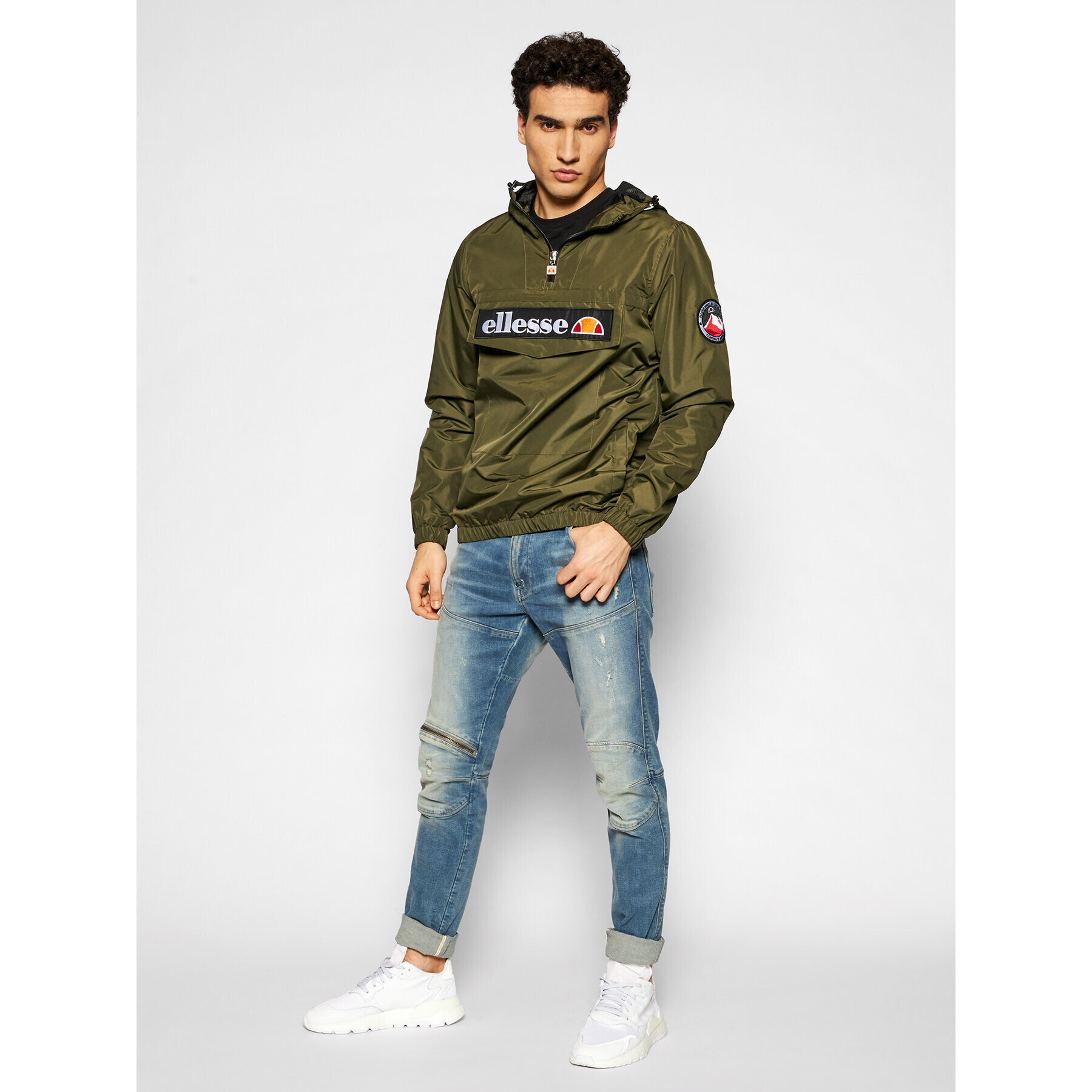 Ellesse Geacă fără fermoar Mont 2 SHS06040 Verde Regular Fit - Pled.ro