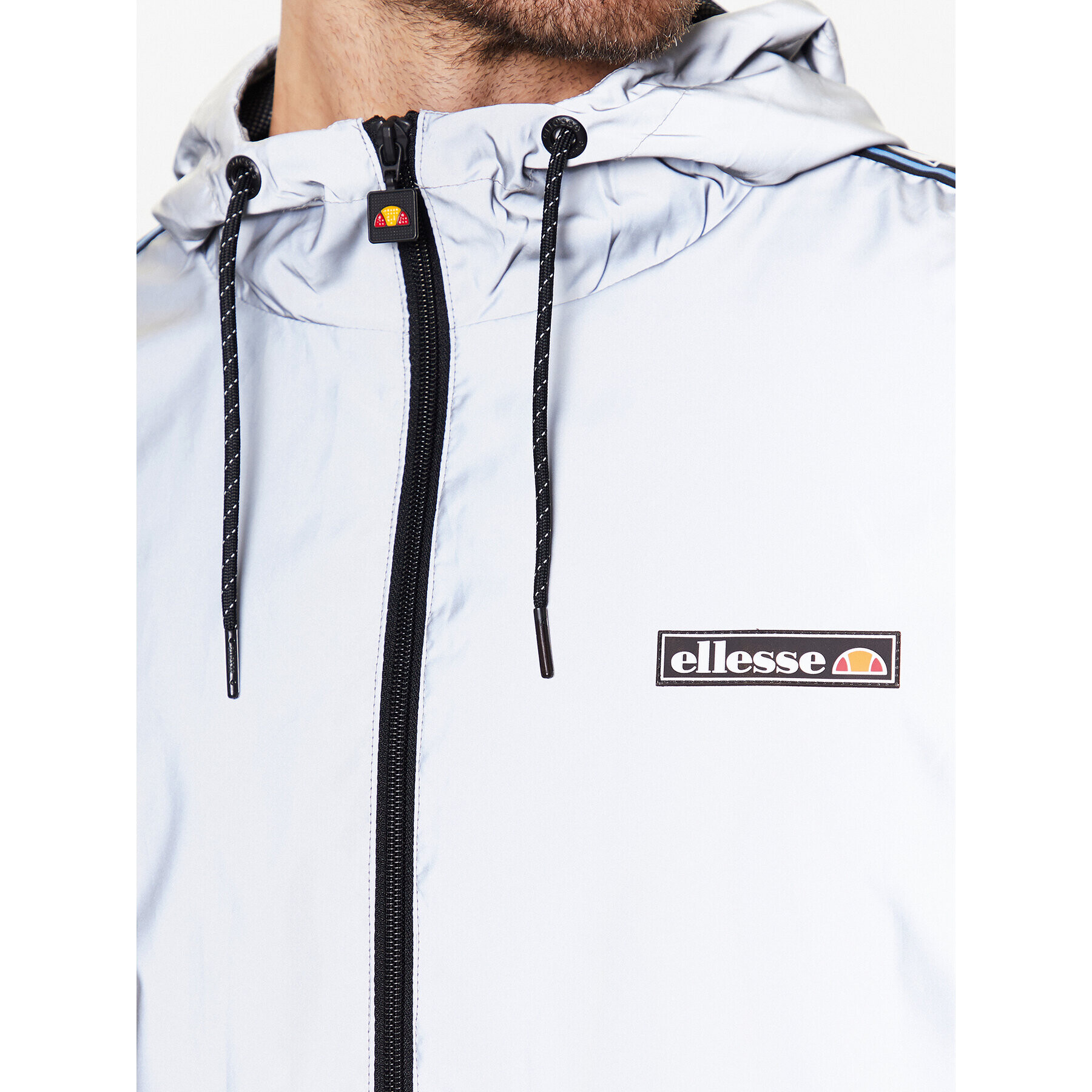 Ellesse Geacă Landorus SHR17996 Argintiu Regular Fit - Pled.ro