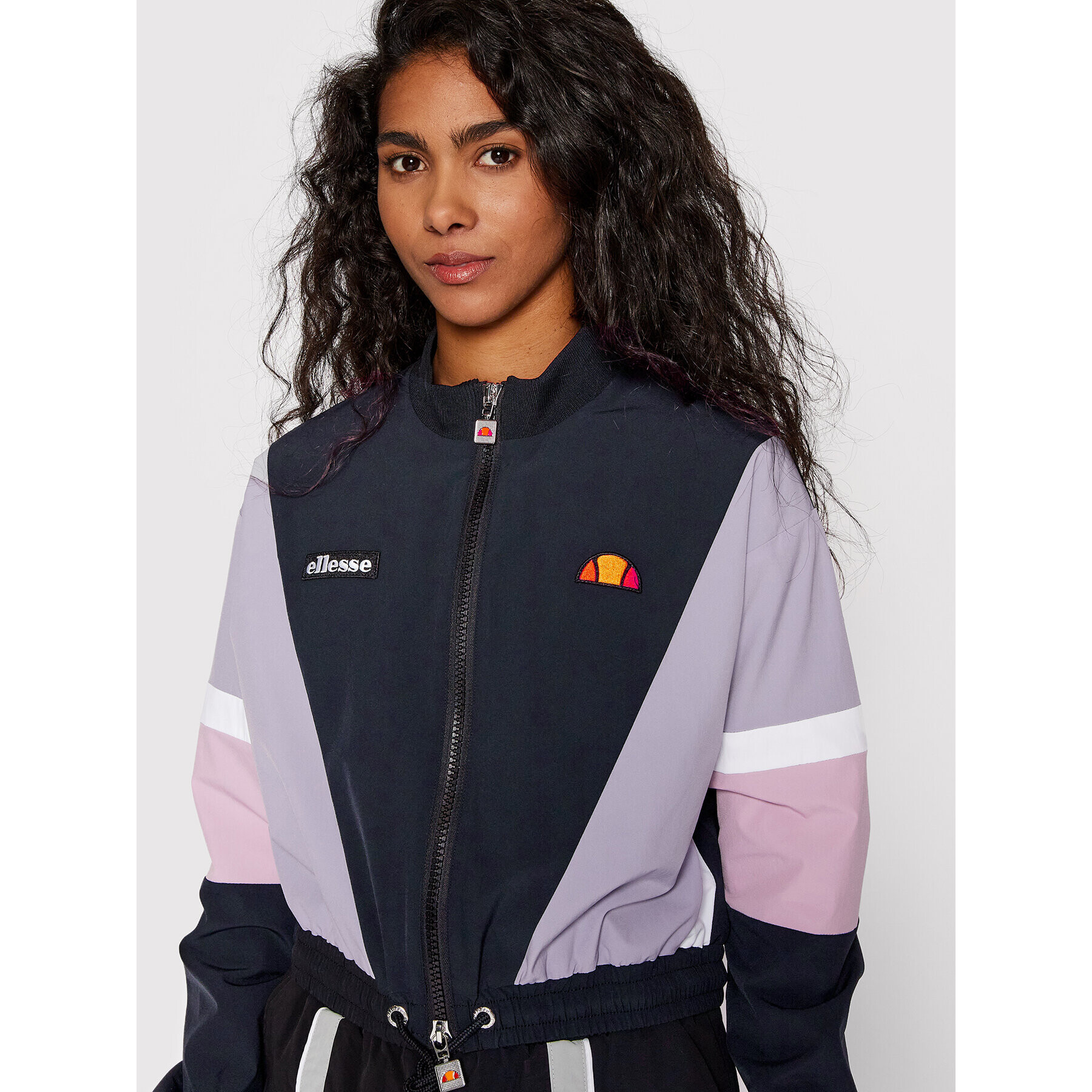 Ellesse Geacă Stephanie SGM08429 Negru Regular Fit - Pled.ro