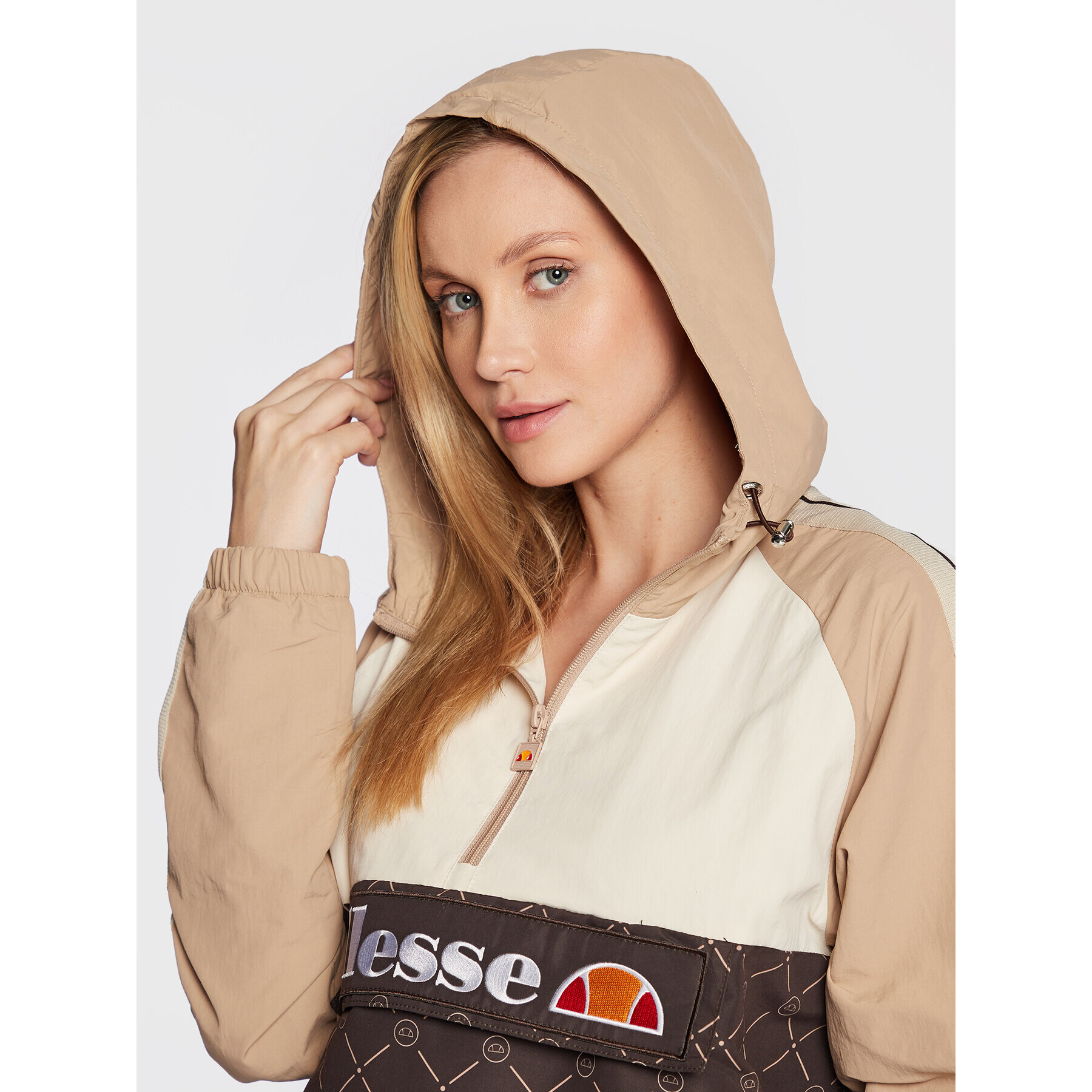 Ellesse Geacă fără fermoar Graziella Oh SGP15949 Maro Regular Fit - Pled.ro