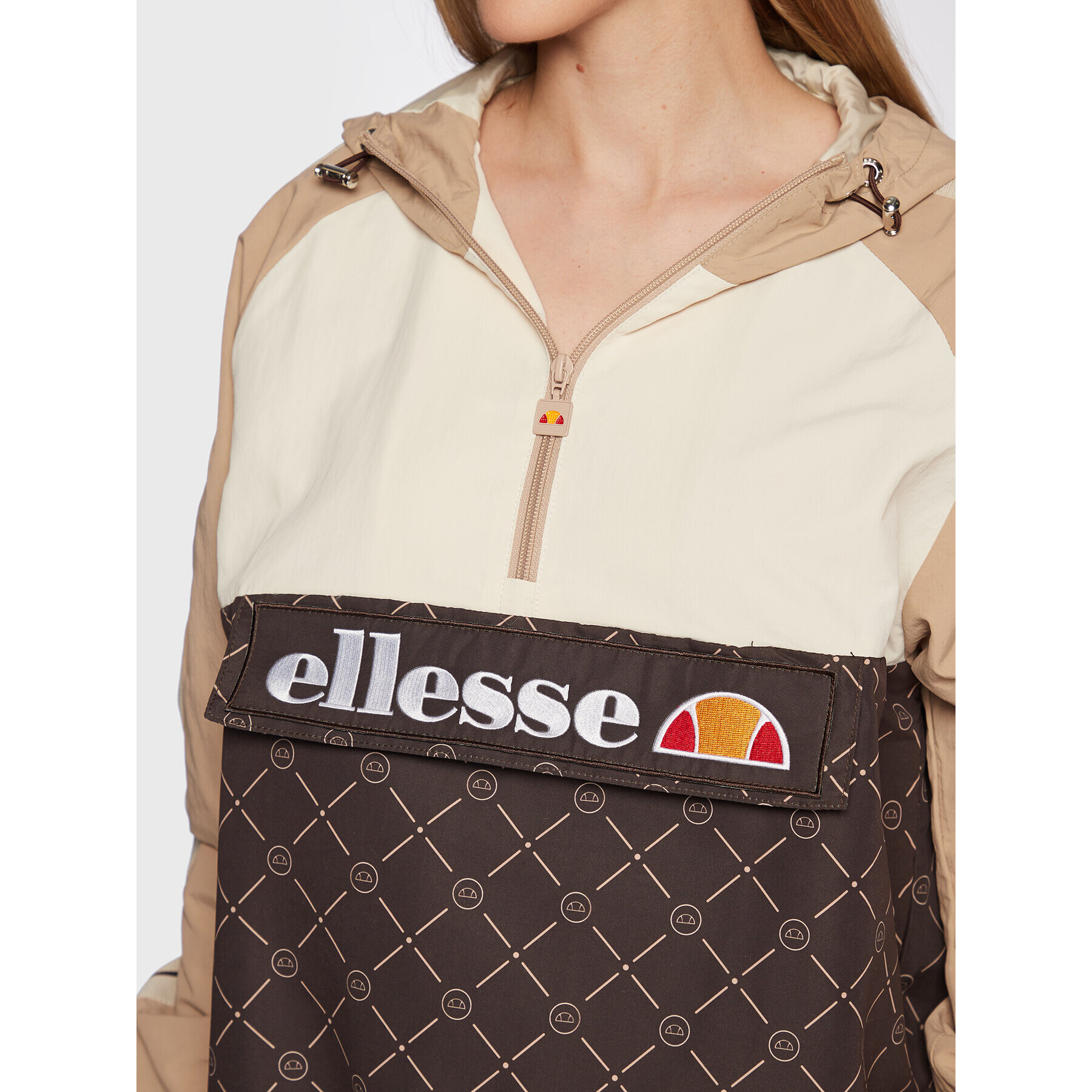 Ellesse Geacă fără fermoar Graziella Oh SGP15949 Maro Regular Fit - Pled.ro