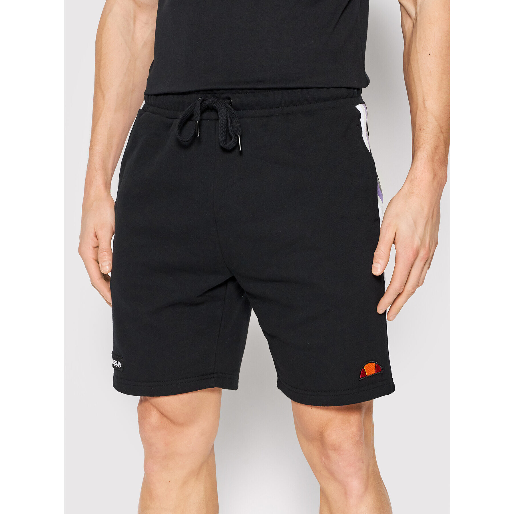 Ellesse Pantaloni scurți sport Allios SHM13113 Negru Regular Fit - Pled.ro