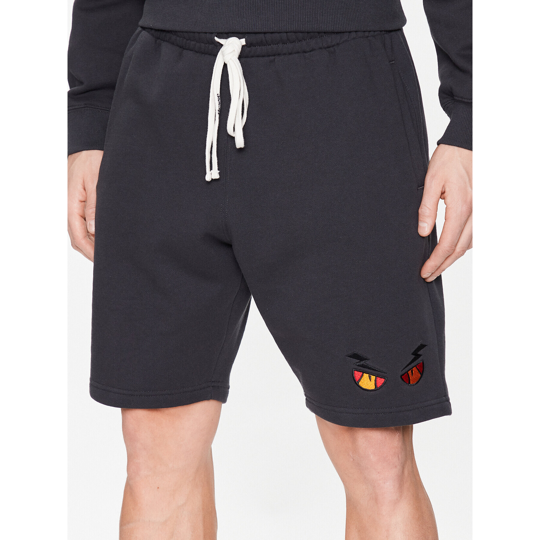 Ellesse Pantaloni scurți sport Agusto SHR18011 Negru Regular Fit - Pled.ro