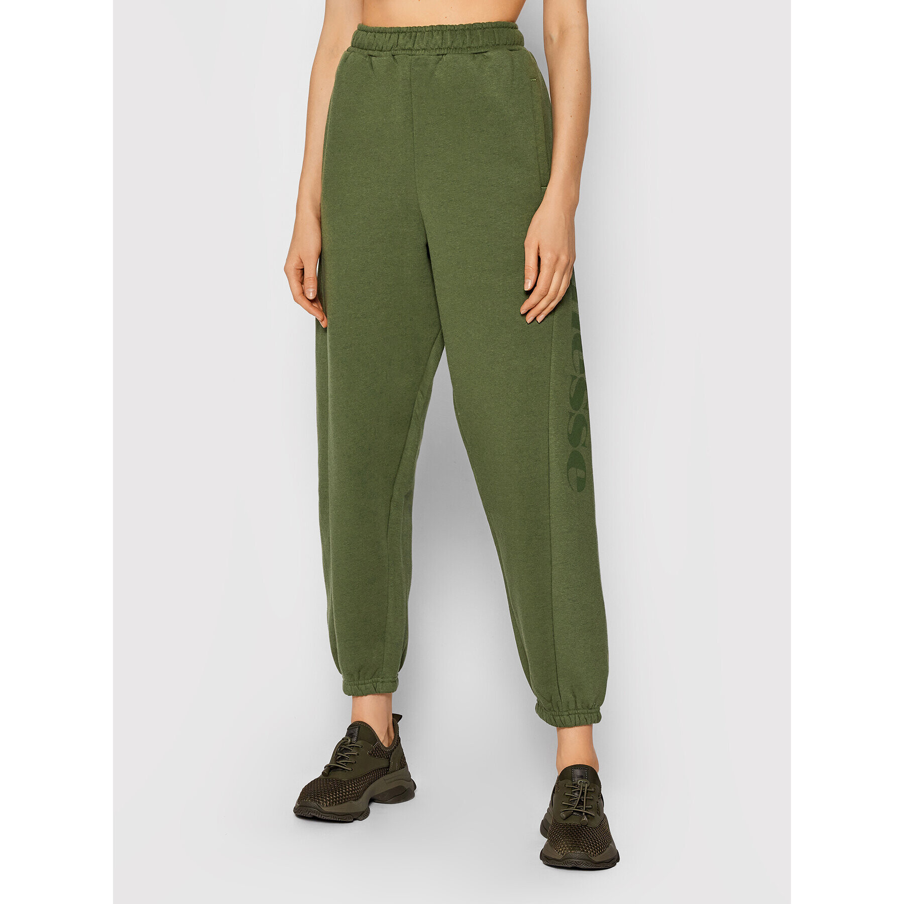 Ellesse Pantaloni trening Darus SGK12181 Verde Regular Fit - Pled.ro