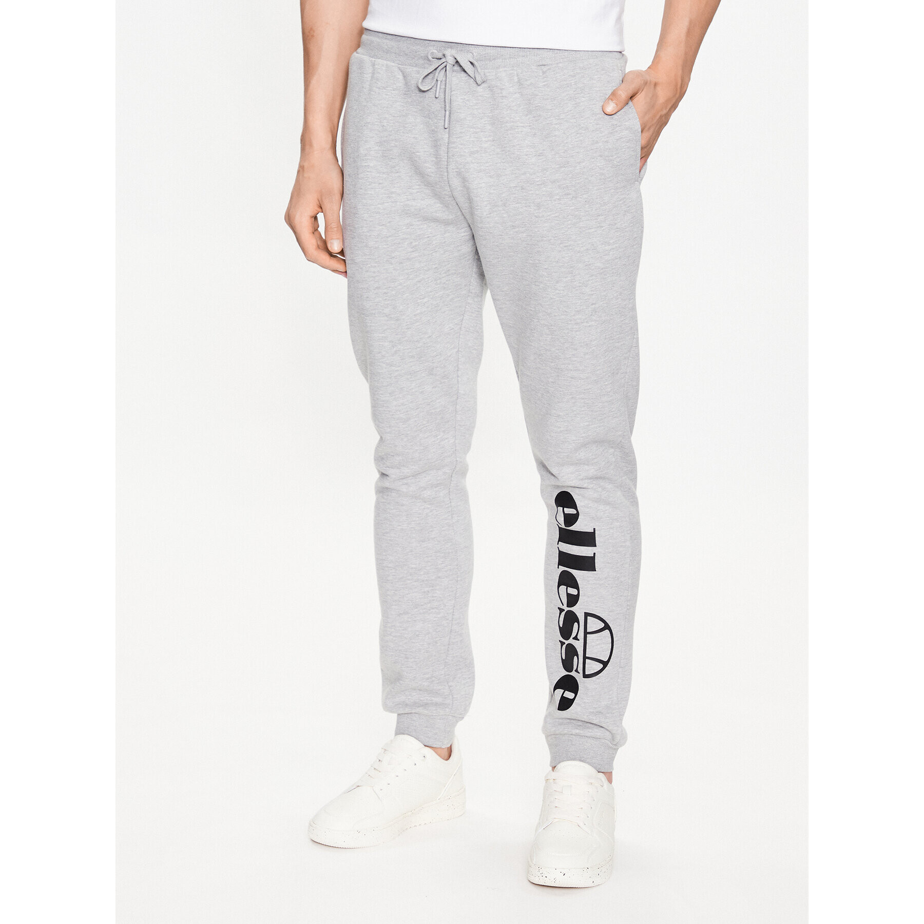 Ellesse Pantaloni trening Grattage SHP16577 Gri Regular Fit - Pled.ro