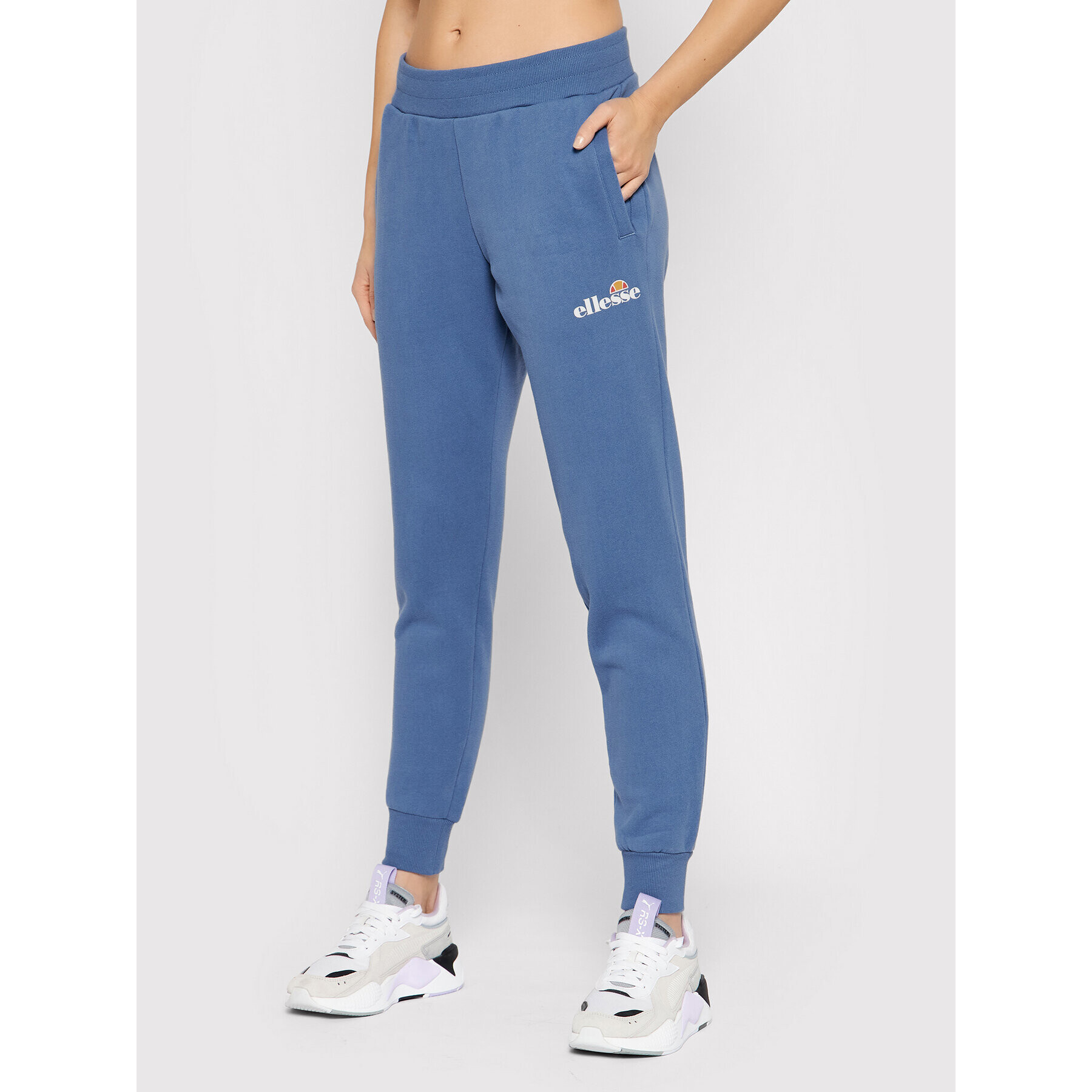 Ellesse Pantaloni trening Hallouli SGK13655 Albastru Regular Fit - Pled.ro