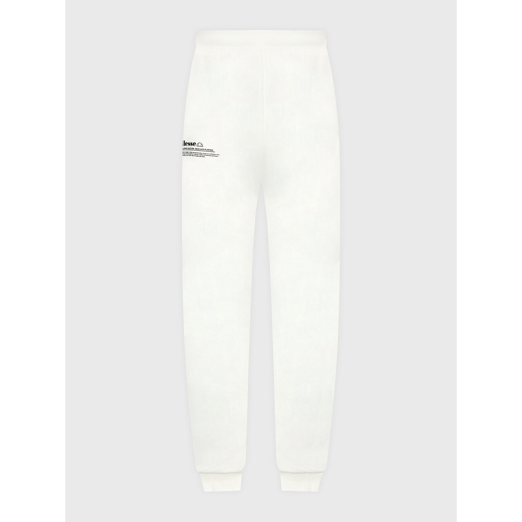 Ellesse Pantaloni trening Unisex Dimartino SGP16249 Alb Regular Fit - Pled.ro